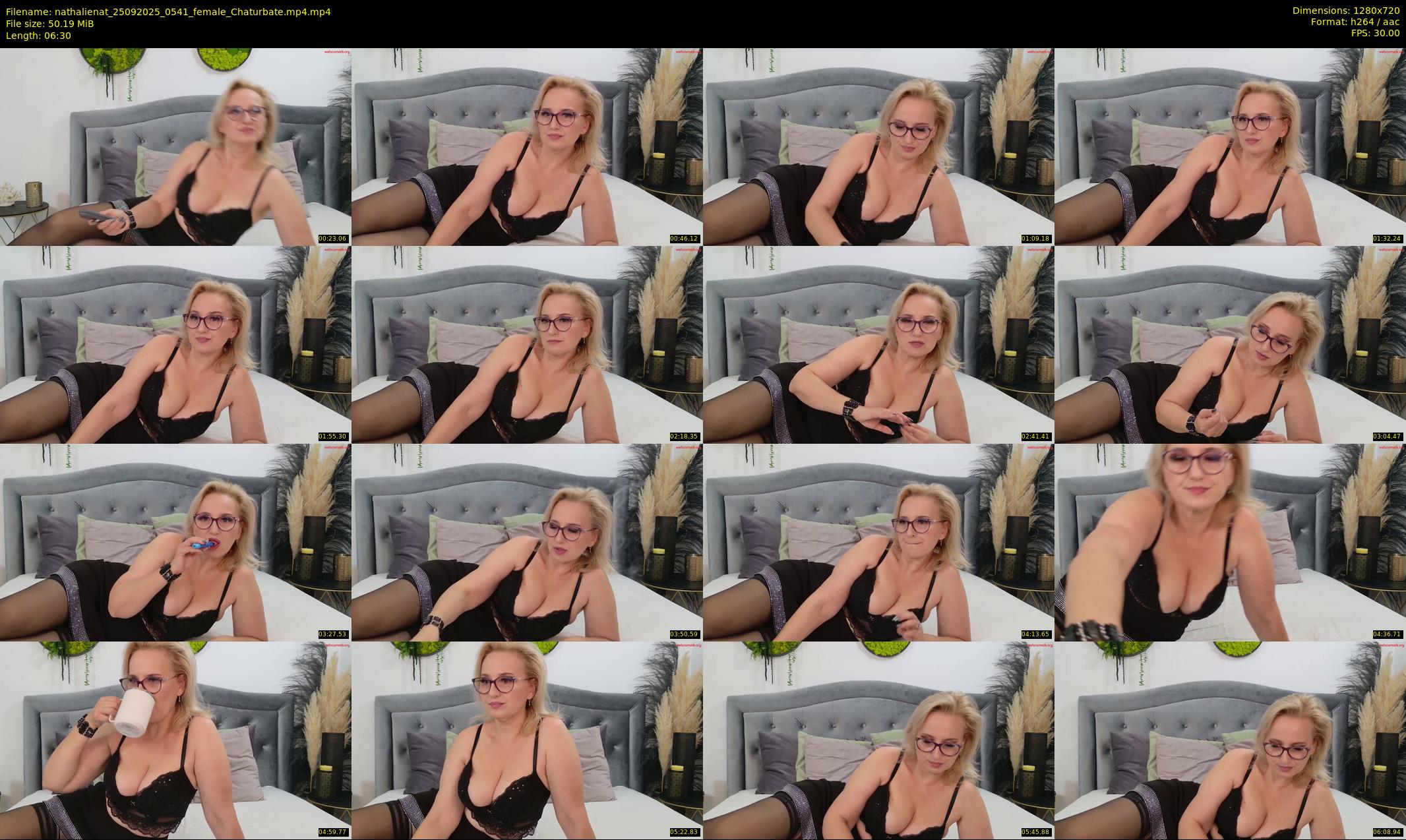 nathalienat — 7 minute Chaturbate female cam show recording, 720p, Sep 25, 2025