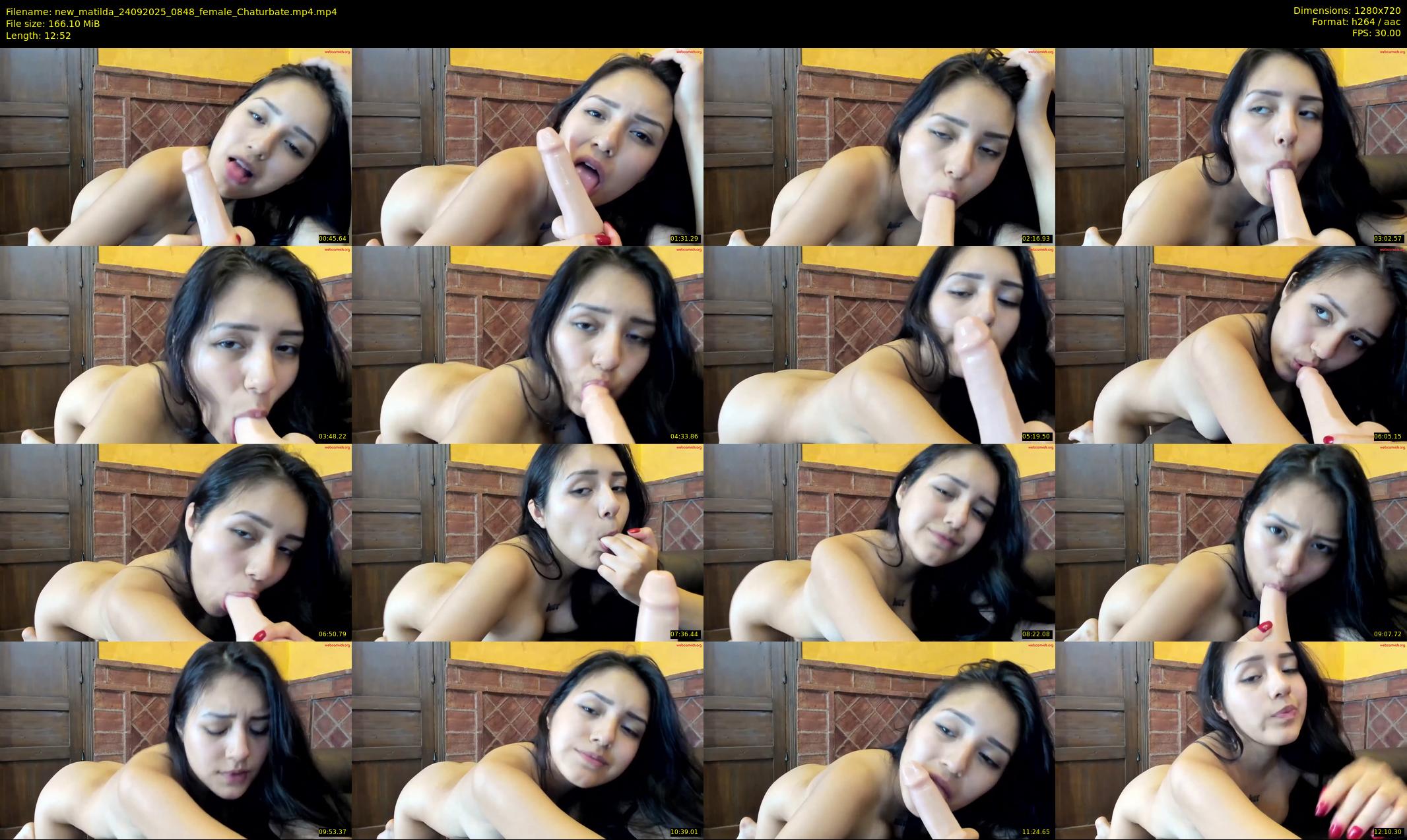 new_matilda — 13 minute Chaturbate female cam show recording, 720p, Sep 24, 2025