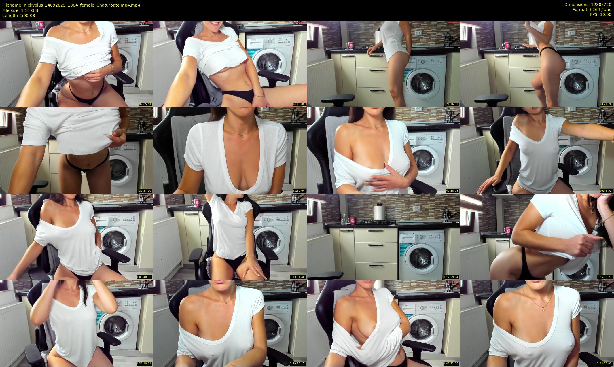 nickyplus — 121 minute Chaturbate couple cam show recording, 720p, Sep 24, 2025