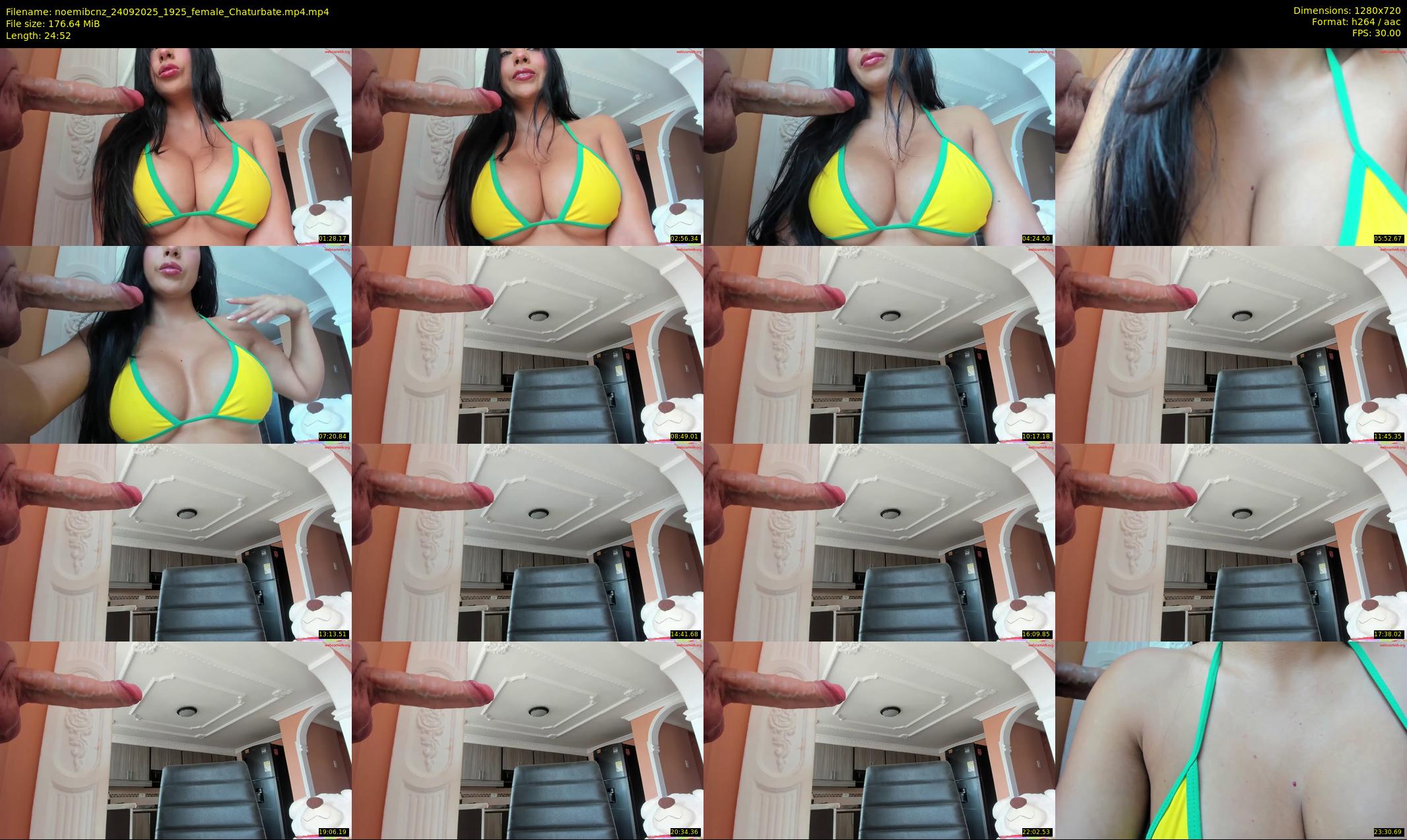 noemibcnz — 25 minute Chaturbate couple cam show recording, 720p, Sep 24, 2025