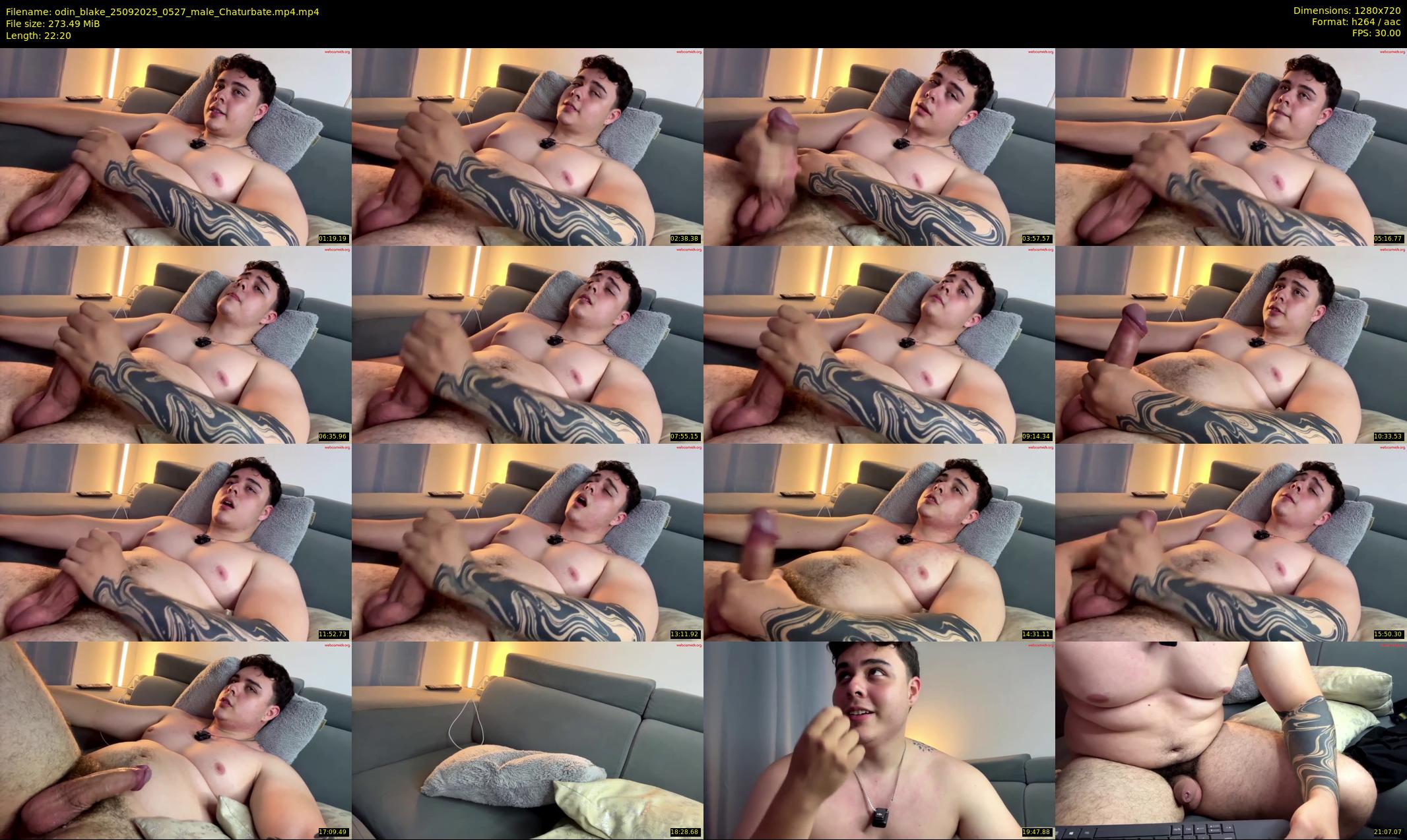odin_blake — 23 minute Chaturbate male cam show recording, 720p, Sep 25, 2025