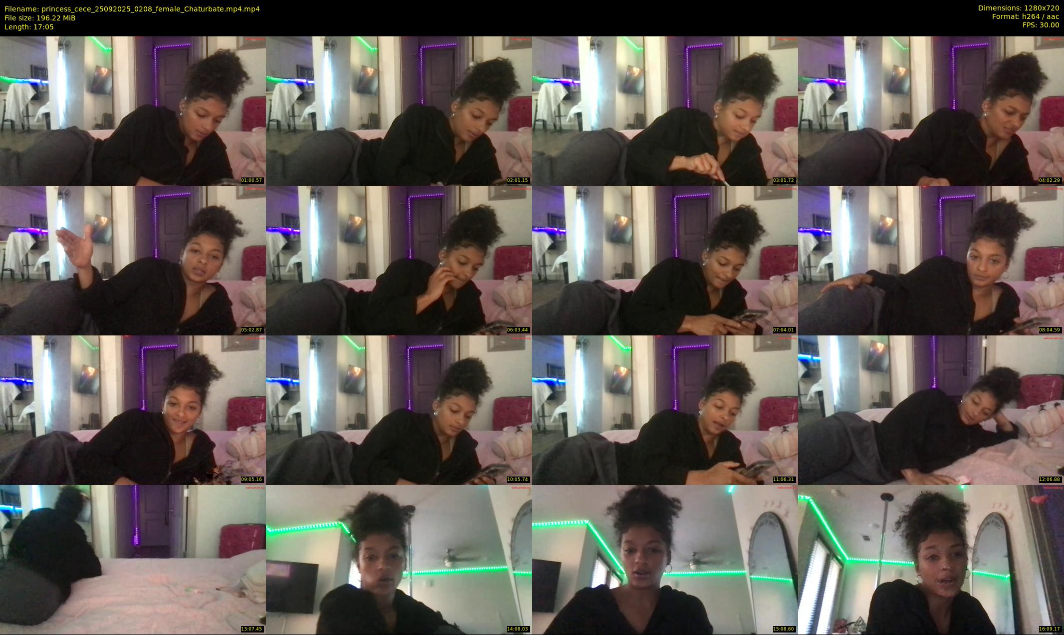 princess_cece — 18 minute Chaturbate female cam show recording, 720p, Sep 25, 2025
