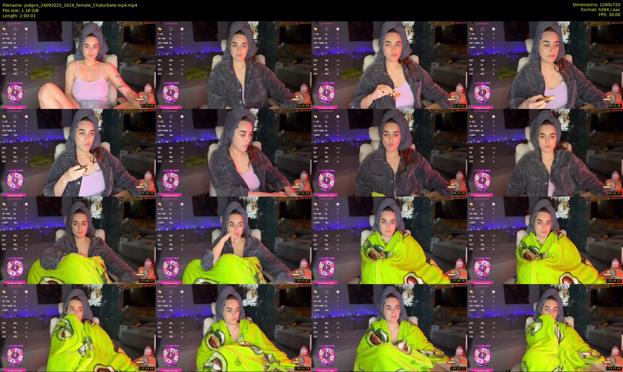 ps6pro — 121 minute Chaturbate female cam show recording, 720p, Sep 24, 2025