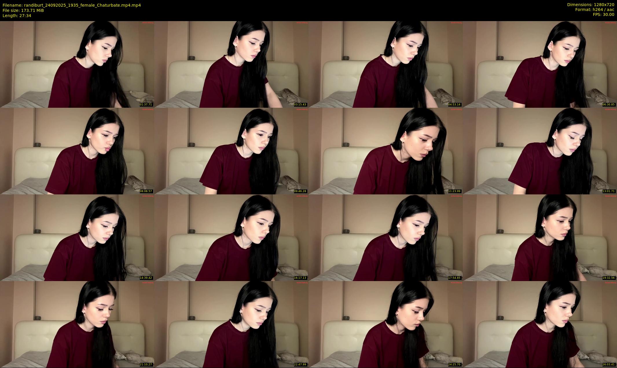 randiburt — 28 minute Chaturbate female cam show recording, 720p, Sep 24, 2025