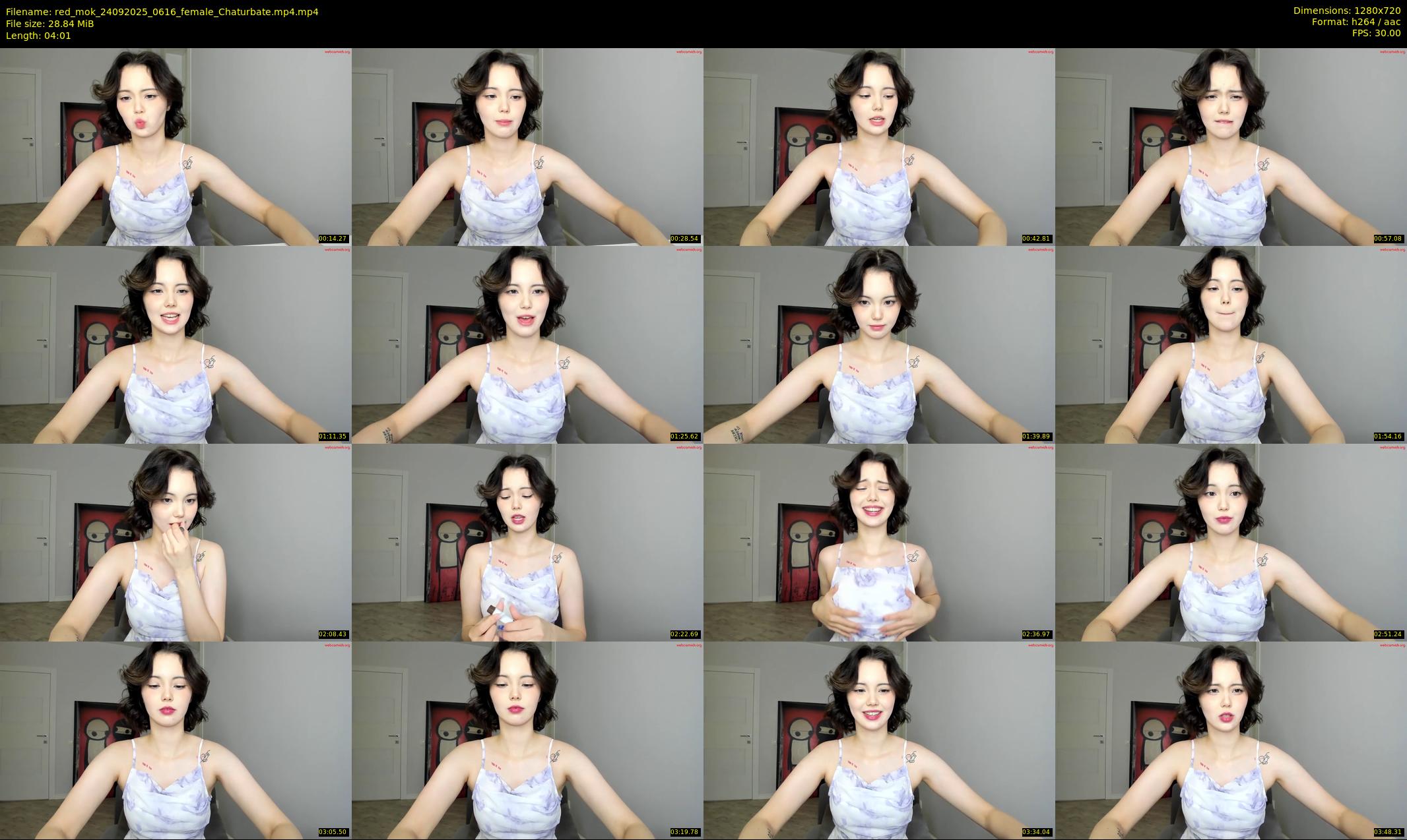 red_mok — 5 minute Chaturbate female cam show recording, 720p, Sep 24, 2025