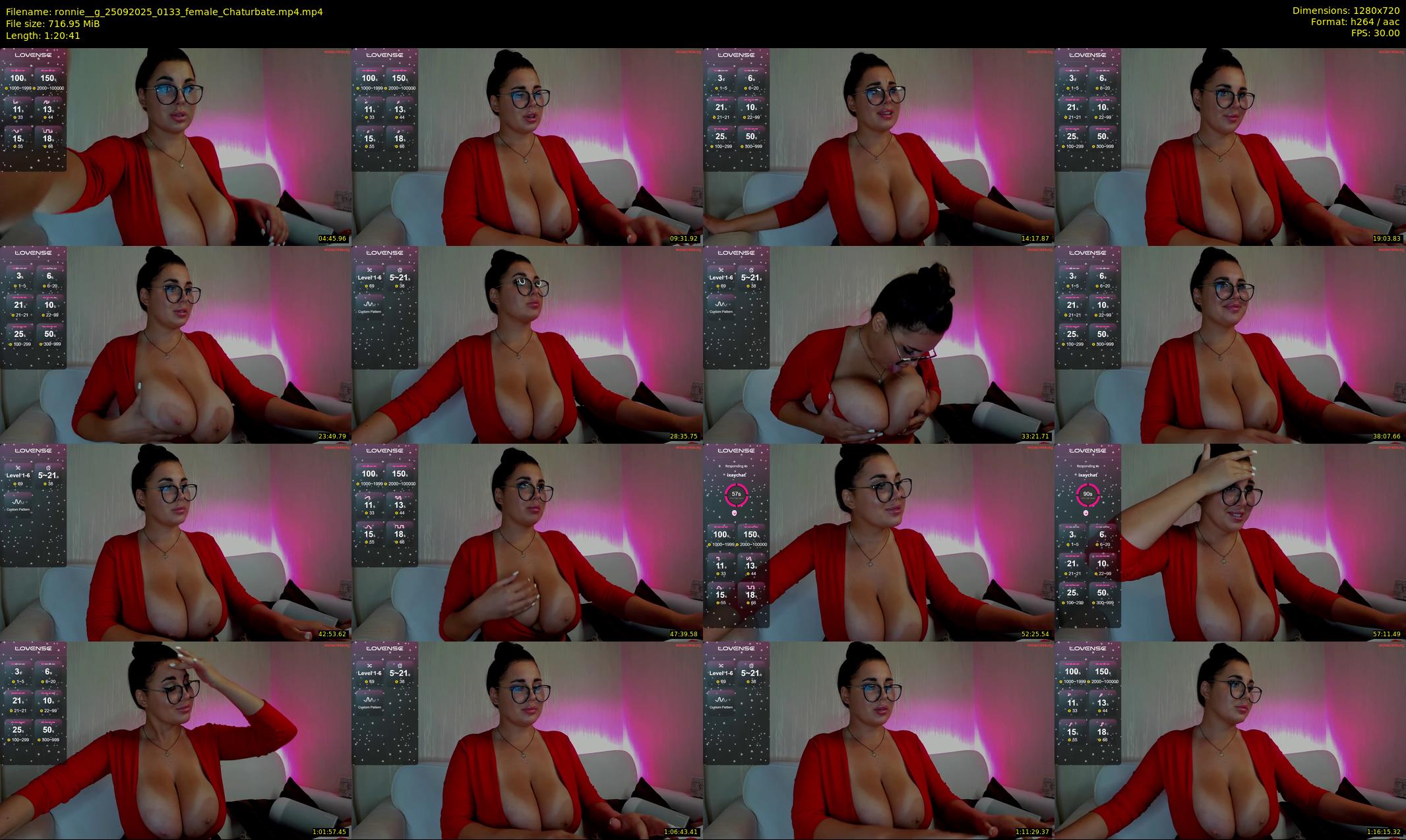 ronnie__g — 81 minute Chaturbate female cam show recording, 720p, Sep 25, 2025