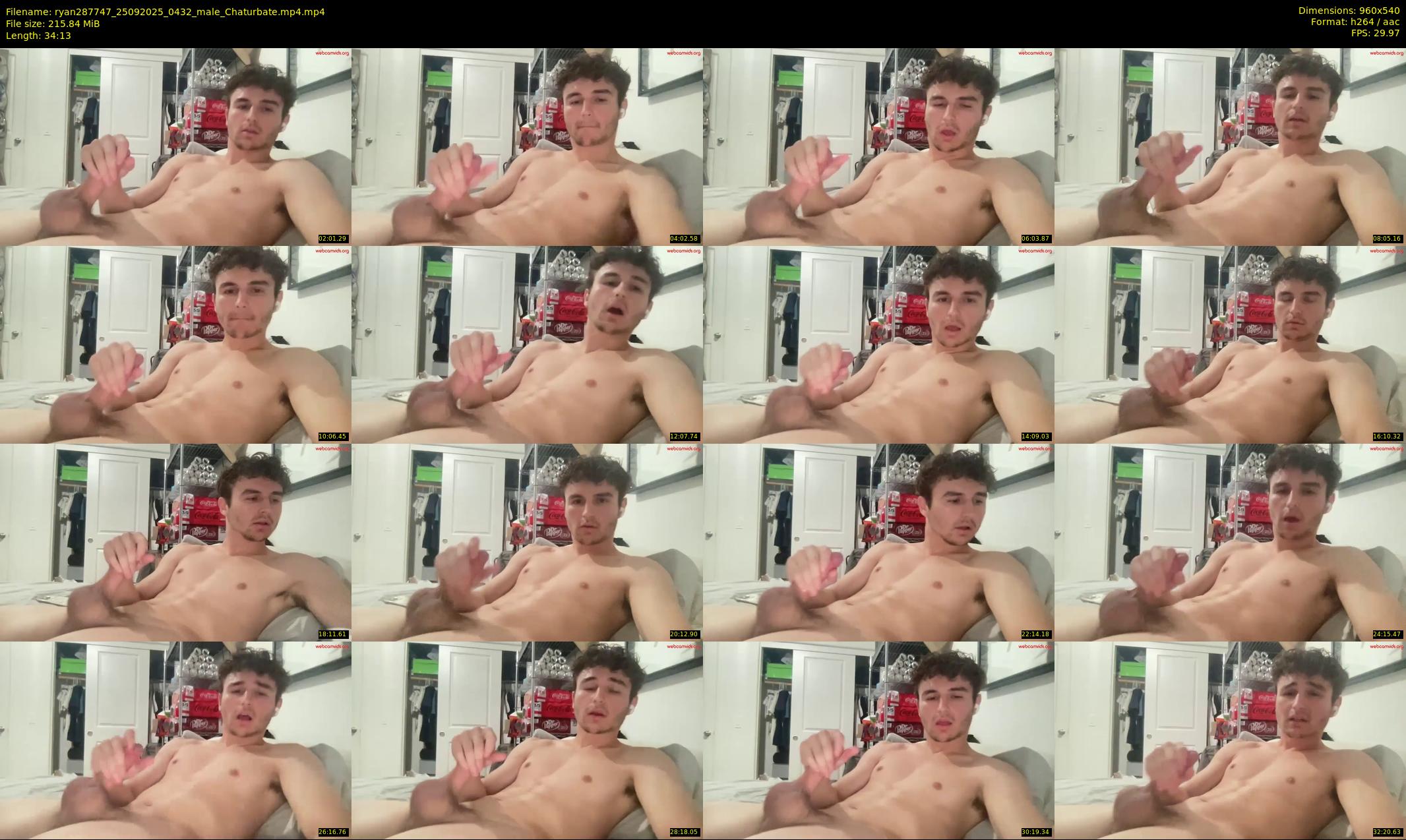 ryan287747 — 35 minute Chaturbate male cam show recording, 480p, Sep 25, 2025