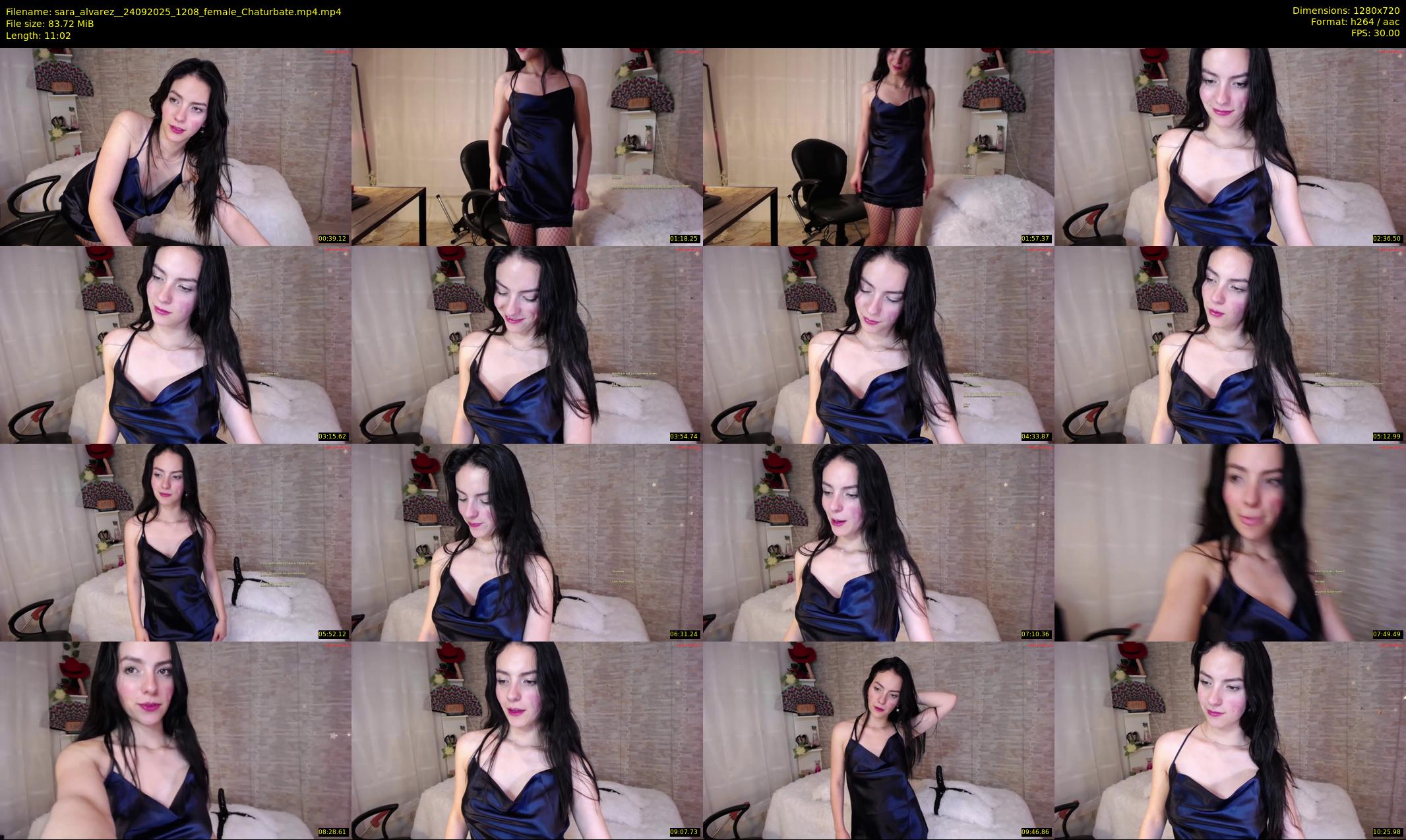 sara_alvarez_ — 12 minute Chaturbate female cam show recording, 720p, Sep 24, 2025