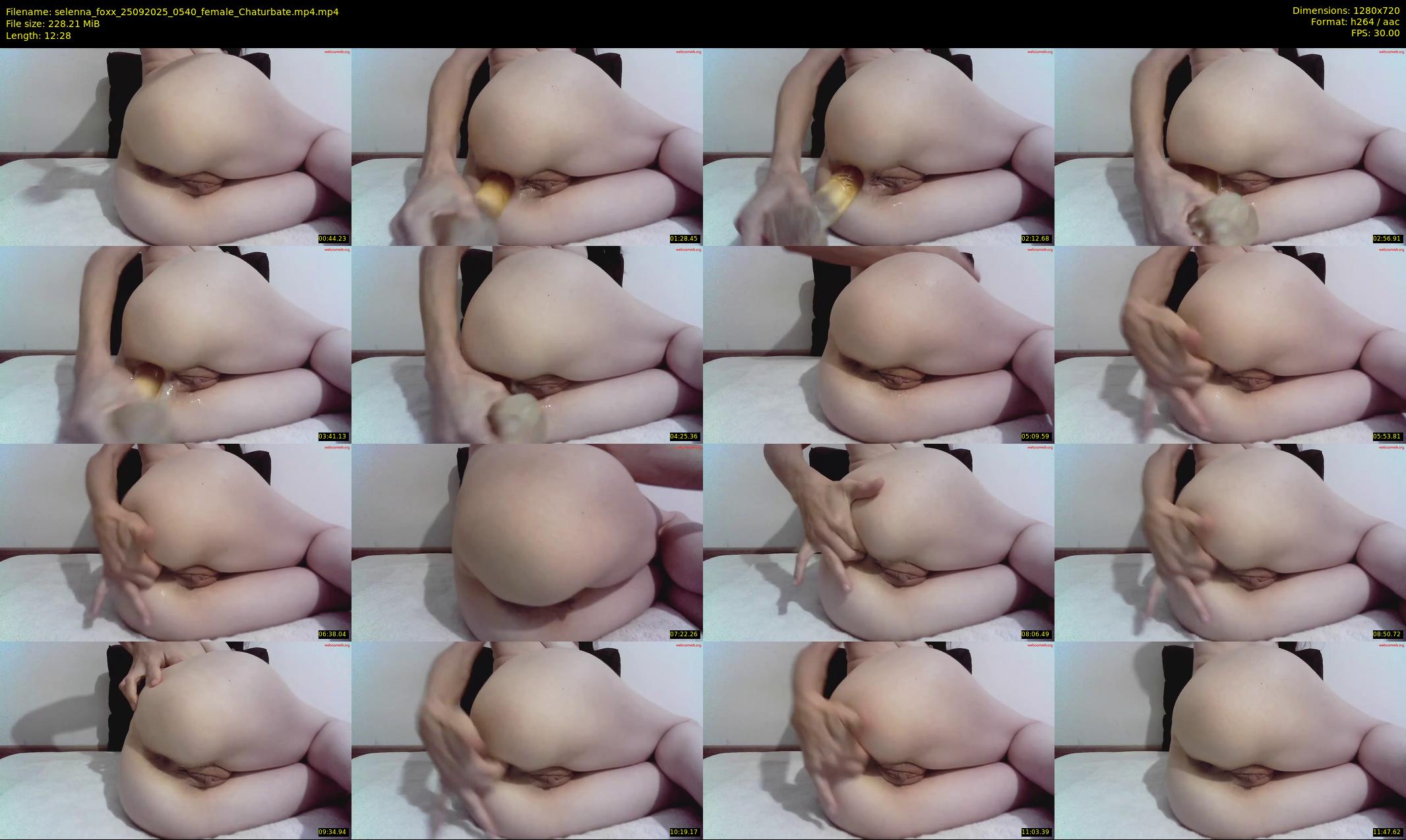 selenna_foxx — 13 minute Chaturbate female cam show recording, 720p, Sep 25, 2025