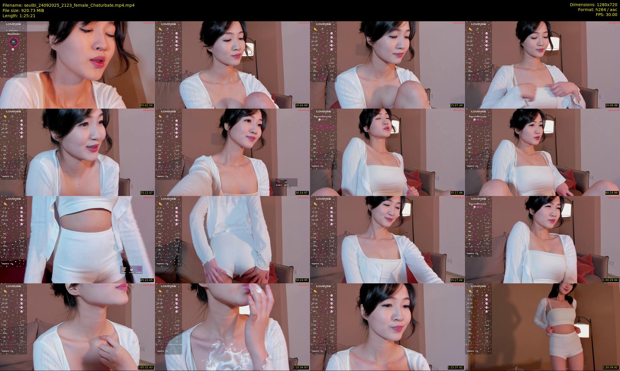 seulbi — 86 minute Chaturbate female cam show recording, 720p, Sep 24, 2025