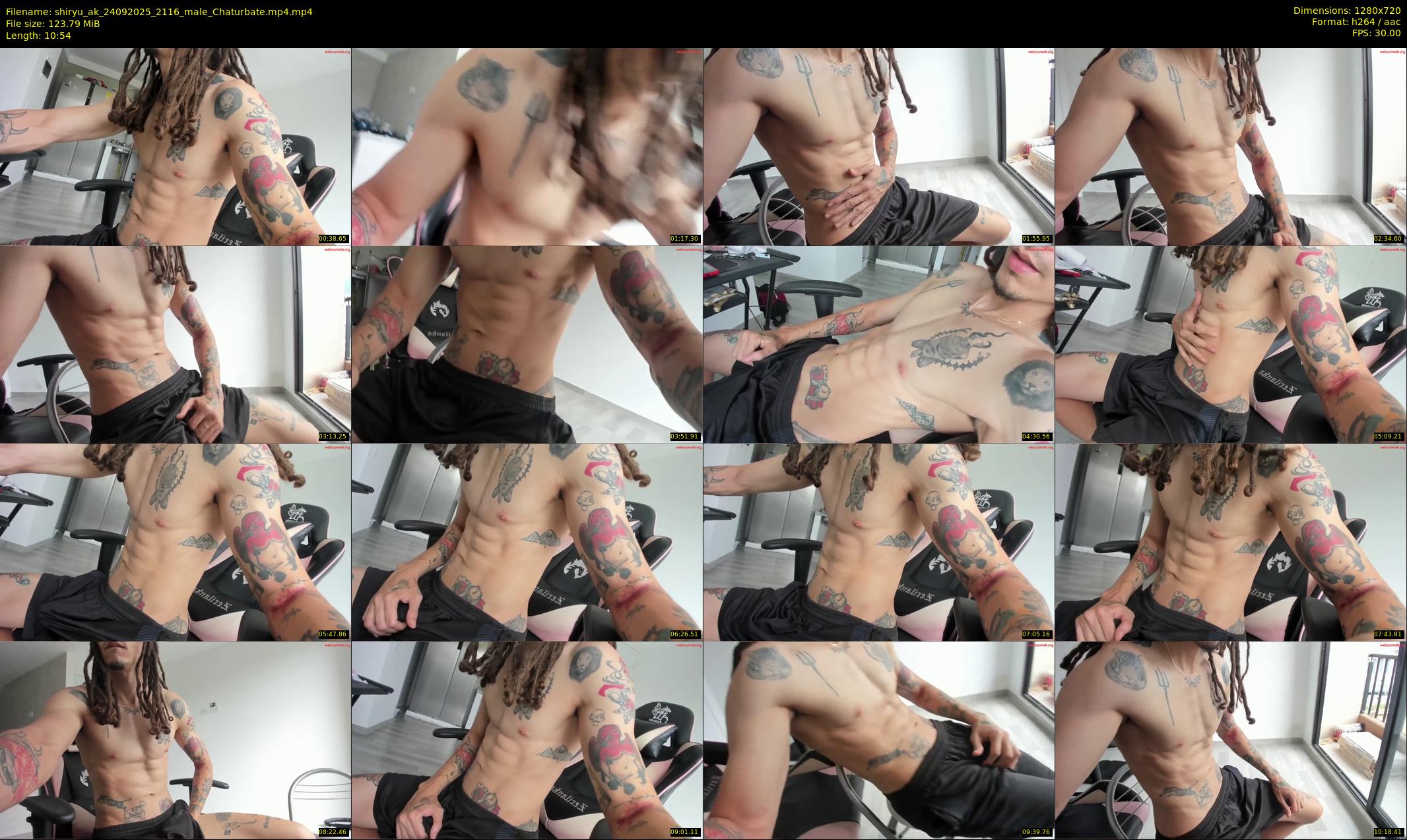 shiryu_ak — 11 minute Chaturbate male cam show recording, 720p, Sep 24, 2025