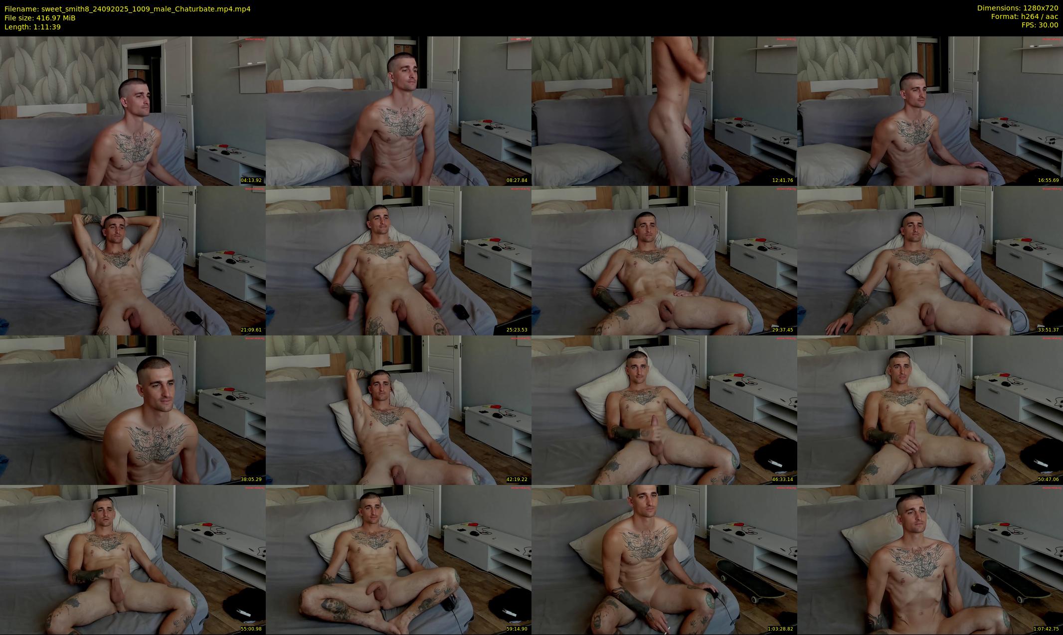 sweet_smith8 — 72 minute Chaturbate male cam show recording, 720p, Sep 24, 2025