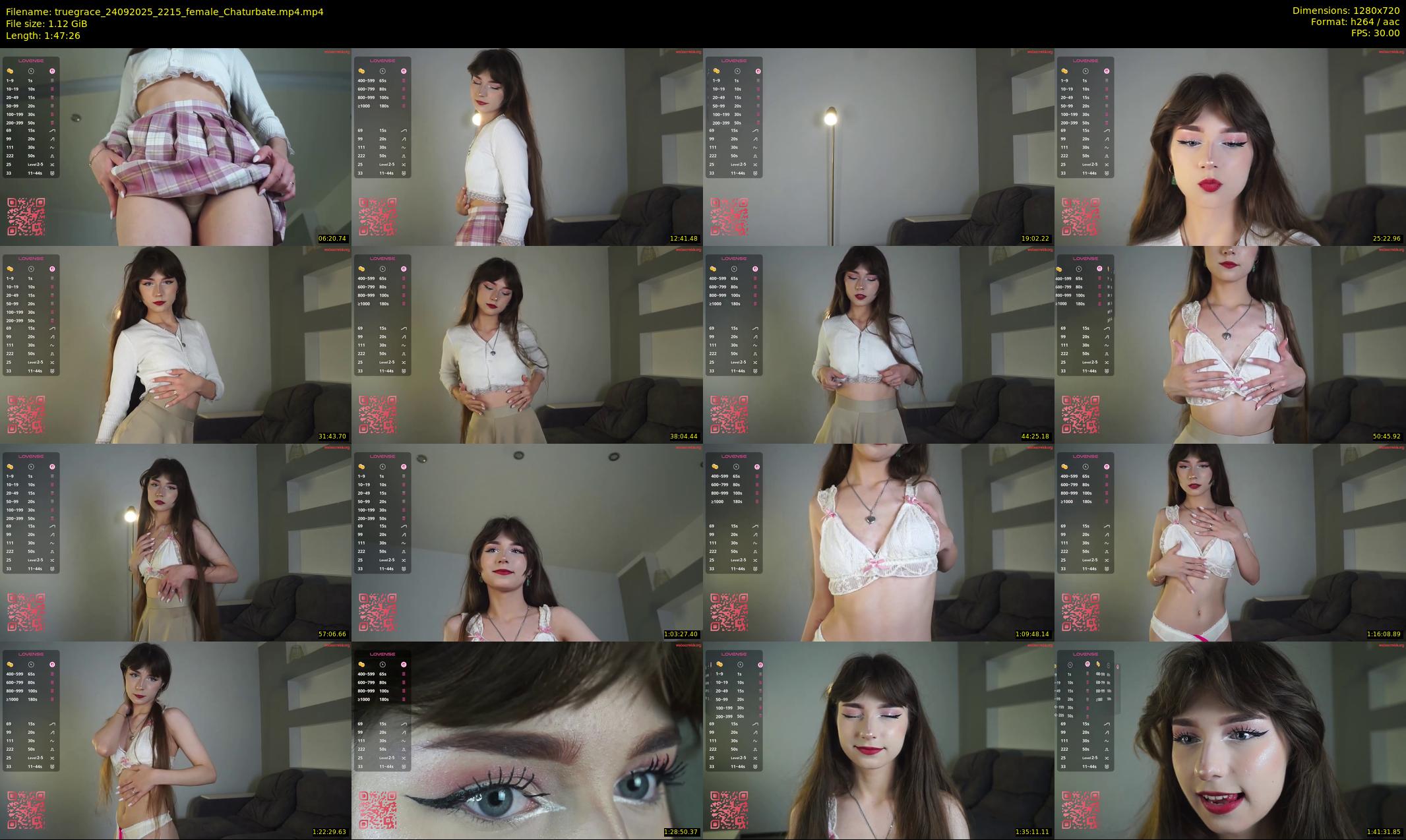 truegrace — 108 minute Chaturbate female cam show recording, 720p, Sep 24, 2025