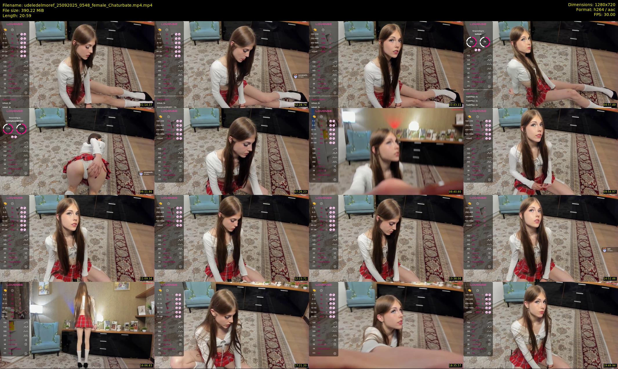 udeledelmoref — 21 minute Chaturbate female cam show recording, 720p, Sep 25, 2025