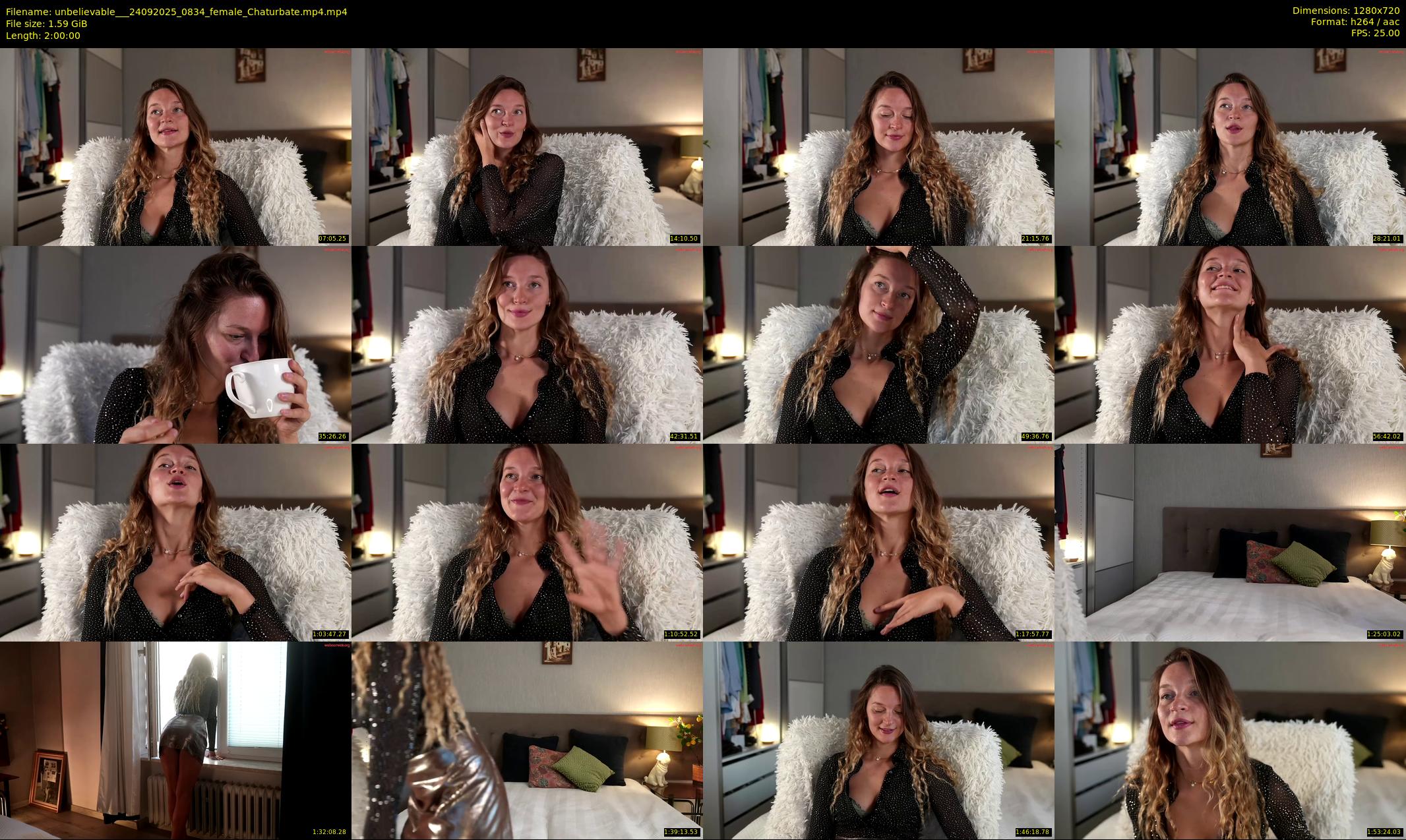 unbelievable__ — 120 minute Chaturbate female cam show recording, 720p, Sep 24, 2025