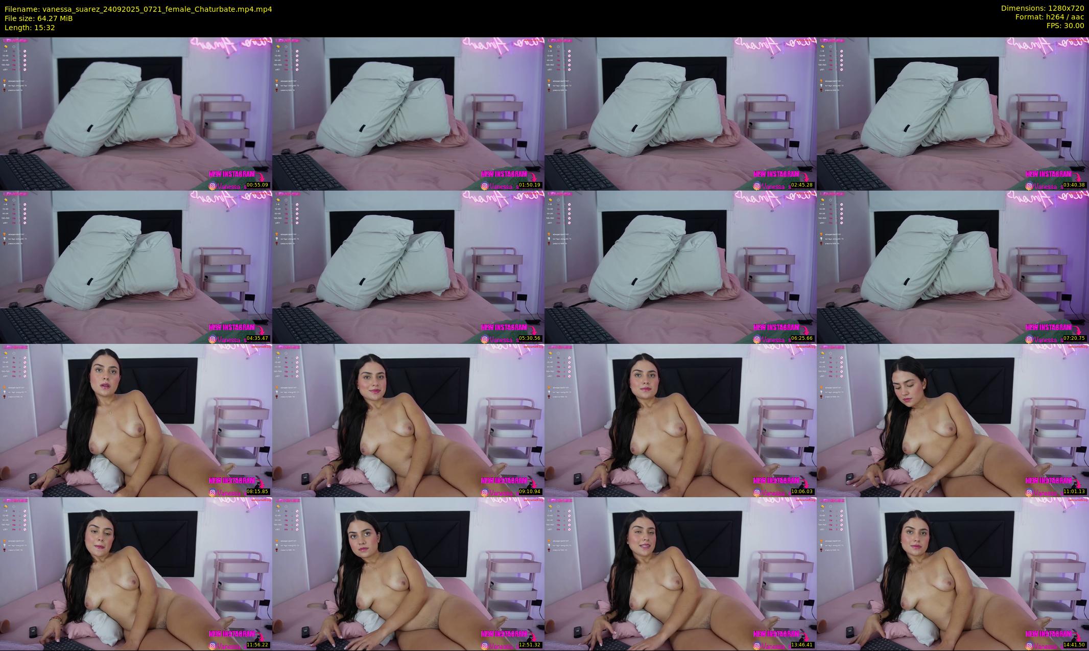 vanessa_suarez — 16 minute Chaturbate female cam show recording, 720p, Sep 24, 2025