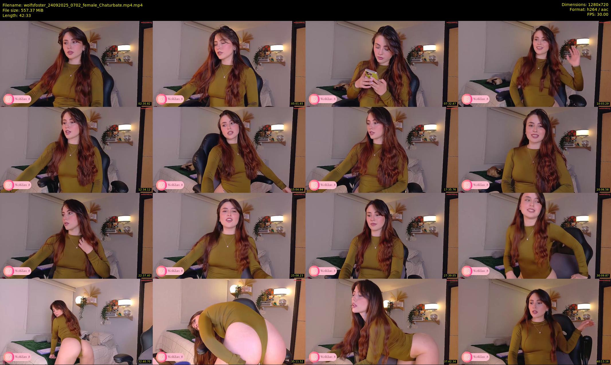 wolfsfoster — 43 minute Chaturbate couple cam show recording, 720p, Sep 24, 2025