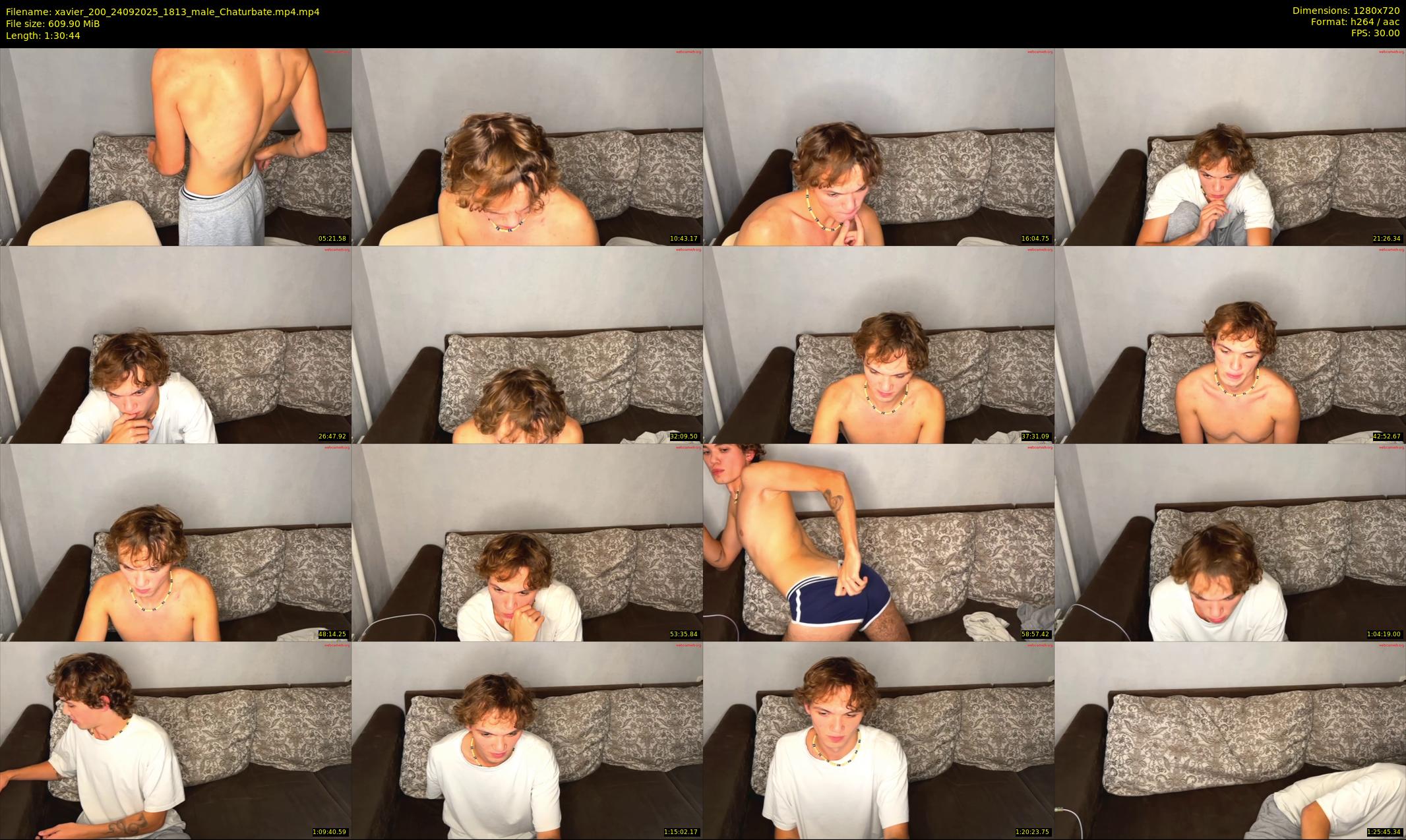 xavier_200 — 91 minute Chaturbate male cam show recording, 720p, Sep 24, 2025