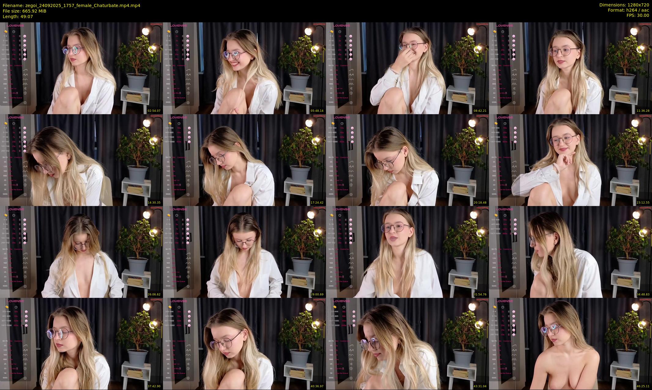 zegoi — 50 minute Chaturbate female cam show recording, 720p, Sep 24, 2025