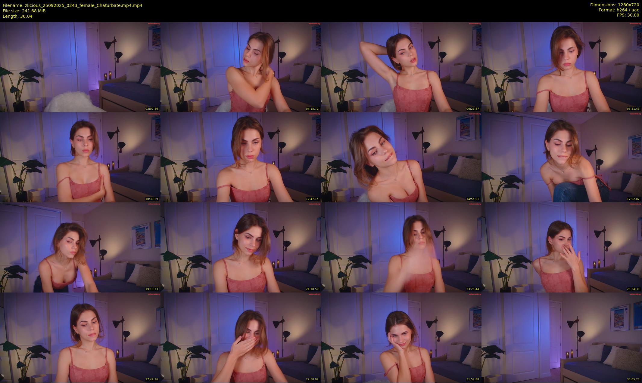 zlicious — 37 minute Chaturbate female cam show recording, 720p, Sep 25, 2025