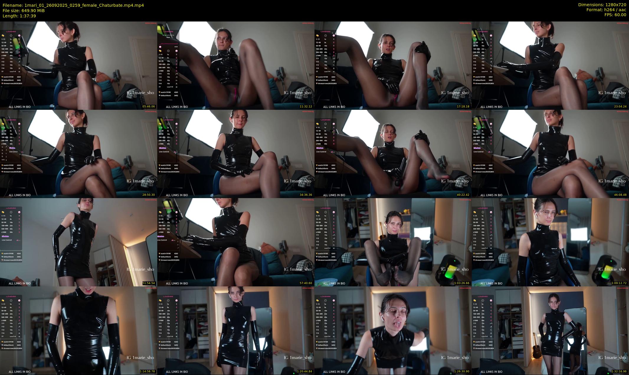 1mari_01 — 98 minute Chaturbate female cam show recording, 720p, Sep 26, 2025