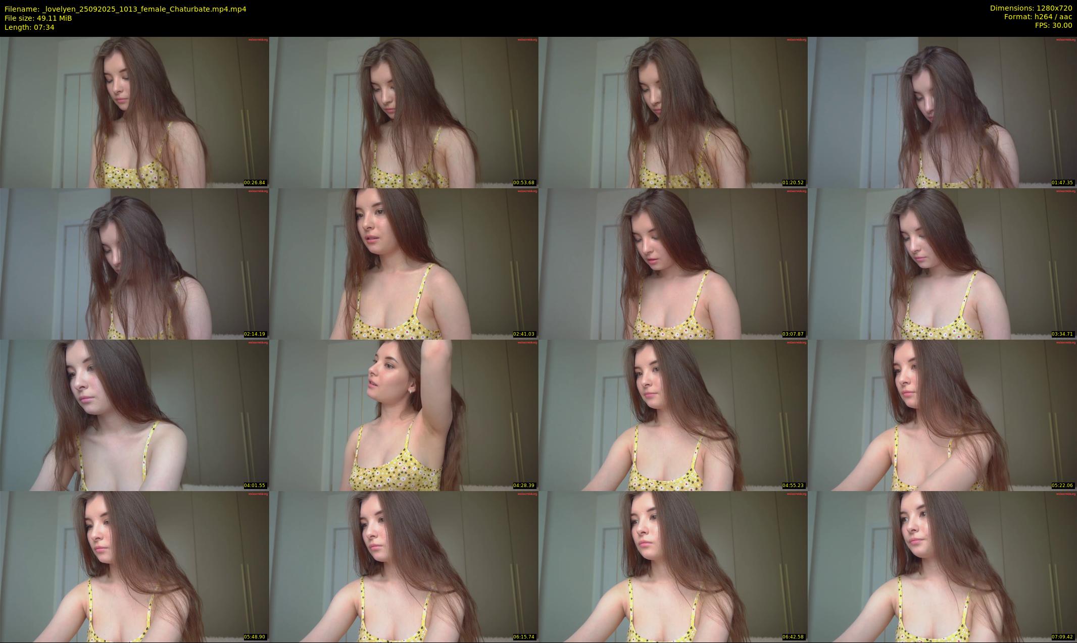 _lovelyen — 8 minute Chaturbate female cam show recording, 720p, Sep 25, 2025