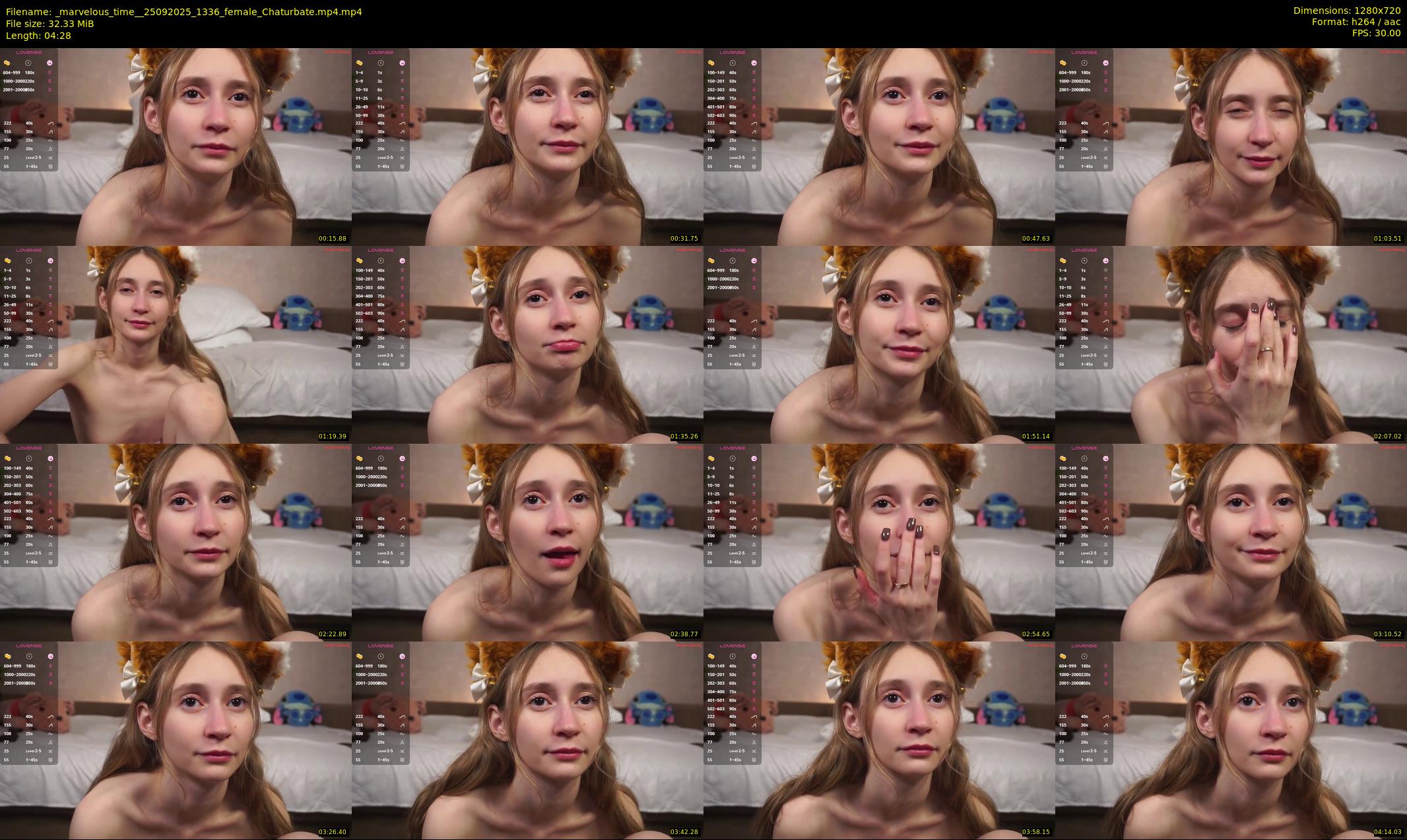 _marvelous_time_ — 5 minute Chaturbate female cam show recording, 720p, Sep 25, 2025