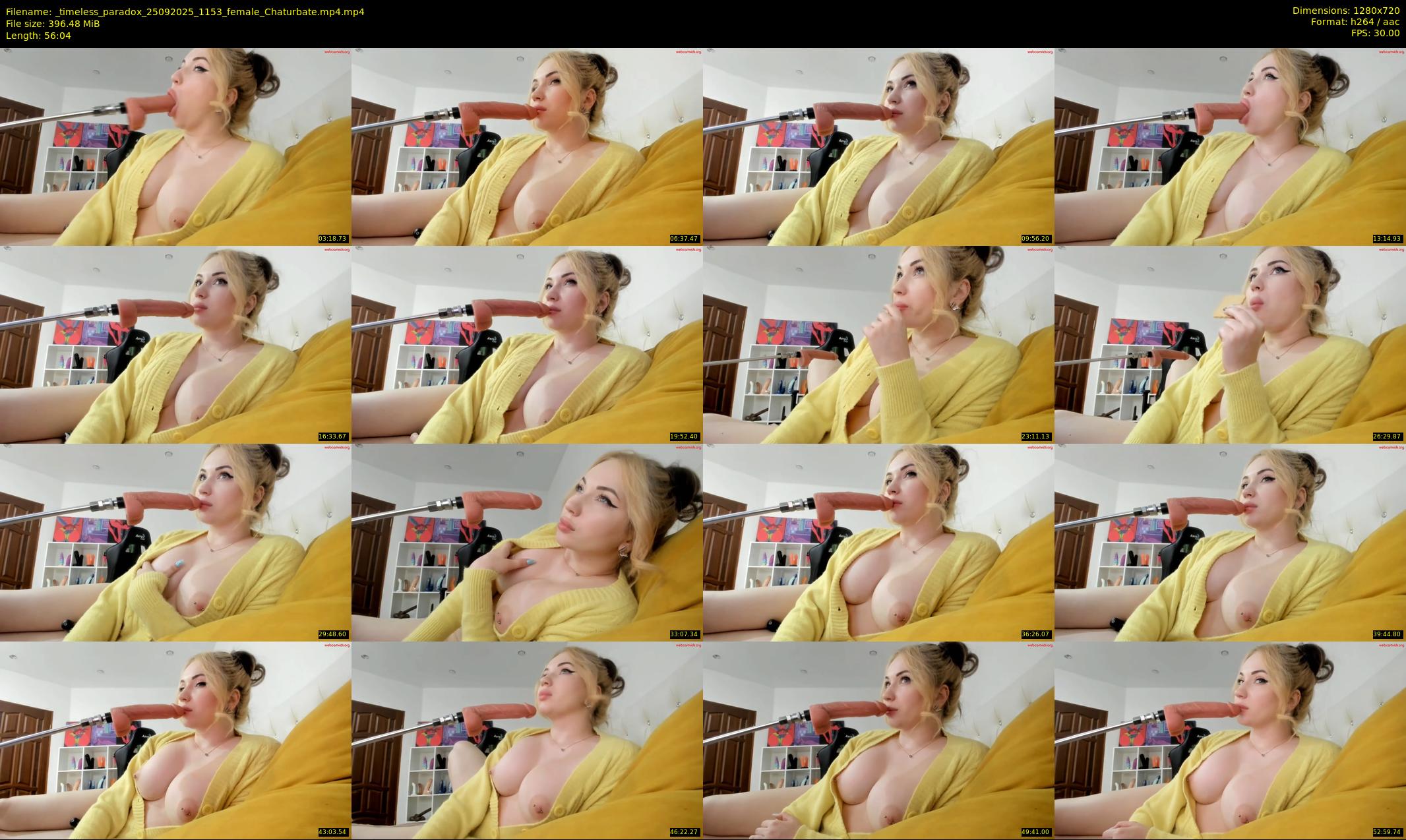 _timeless_paradox — 57 minute Chaturbate female cam show recording, 720p, Sep 25, 2025