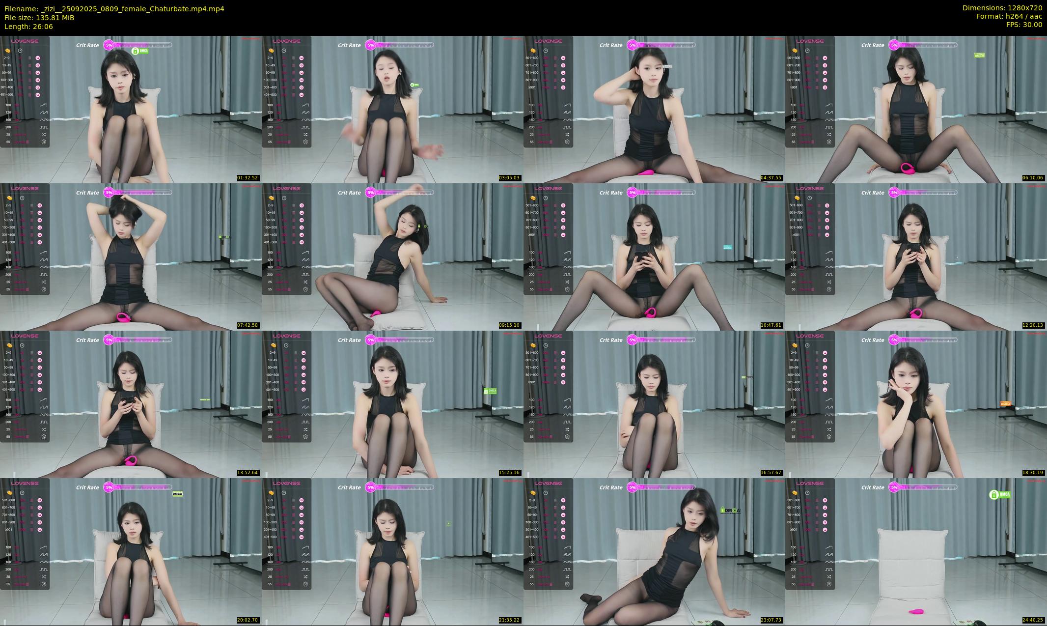 _zizi_ — 27 minute Chaturbate female cam show recording, 720p, Sep 25, 2025