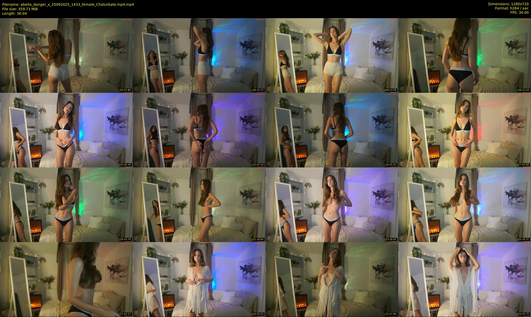 abella_danger_x — 37 minute Chaturbate female cam show recording, 720p, Sep 25, 2025