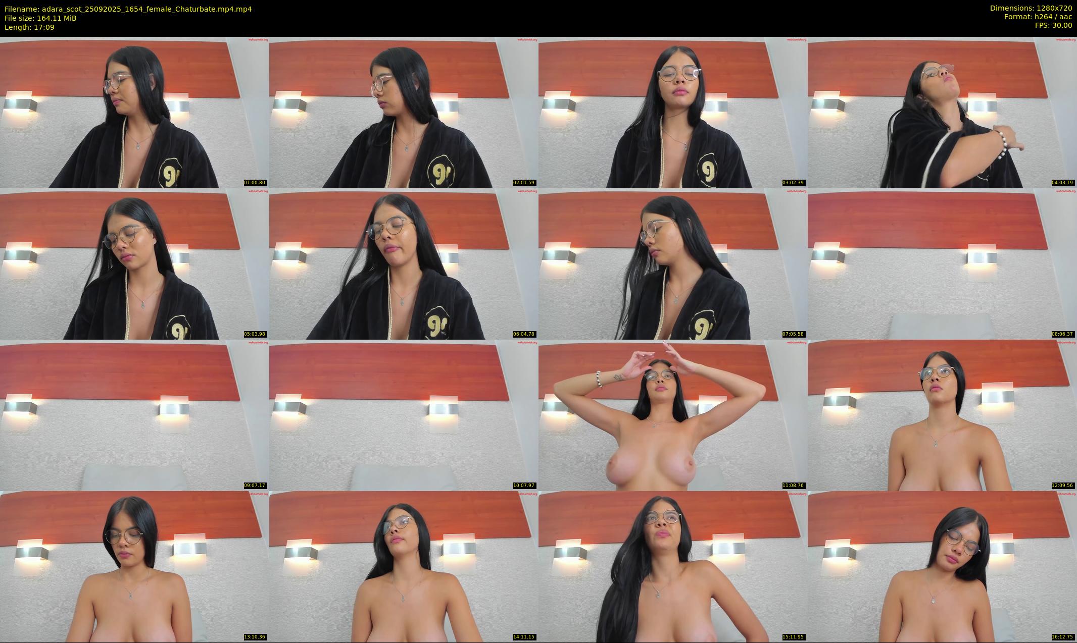 adara_scot — 18 minute Chaturbate female cam show recording, 720p, Sep 25, 2025