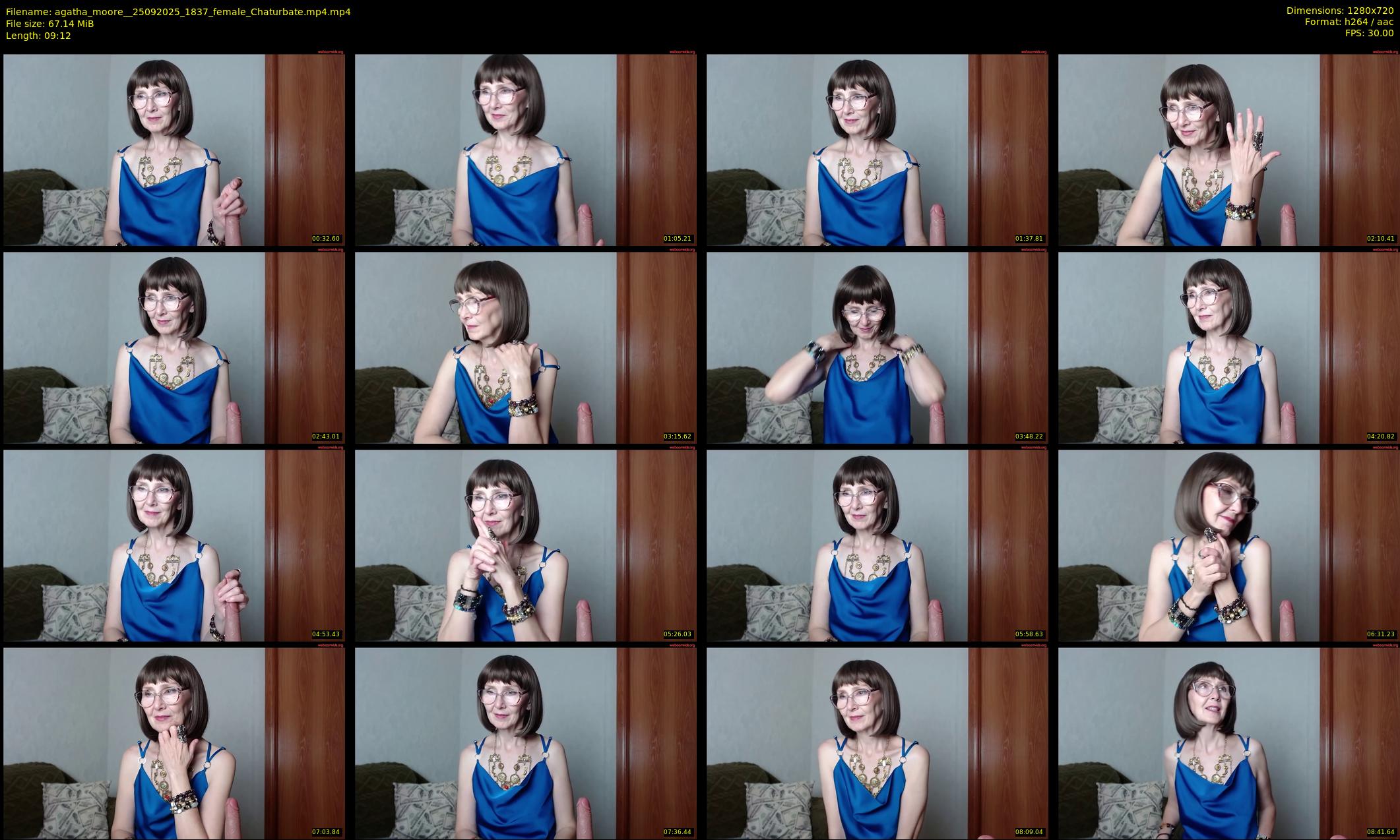 agatha_moore_ — 10 minute Chaturbate female cam show recording, 720p, Sep 25, 2025