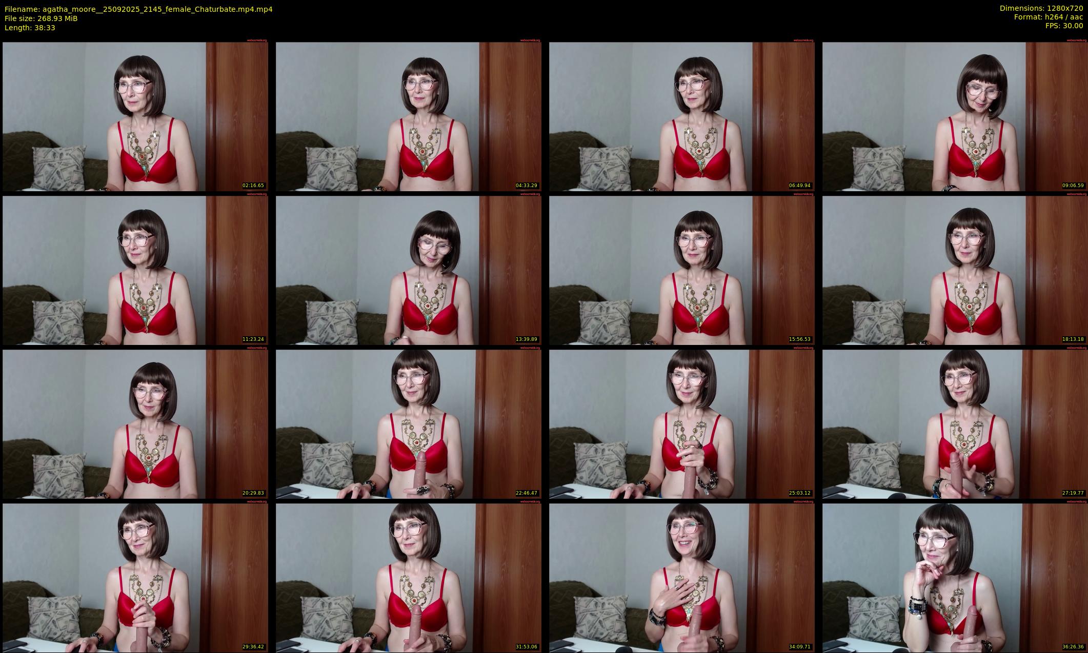 agatha_moore_ — 39 minute Chaturbate female cam show recording, 720p, Sep 25, 2025