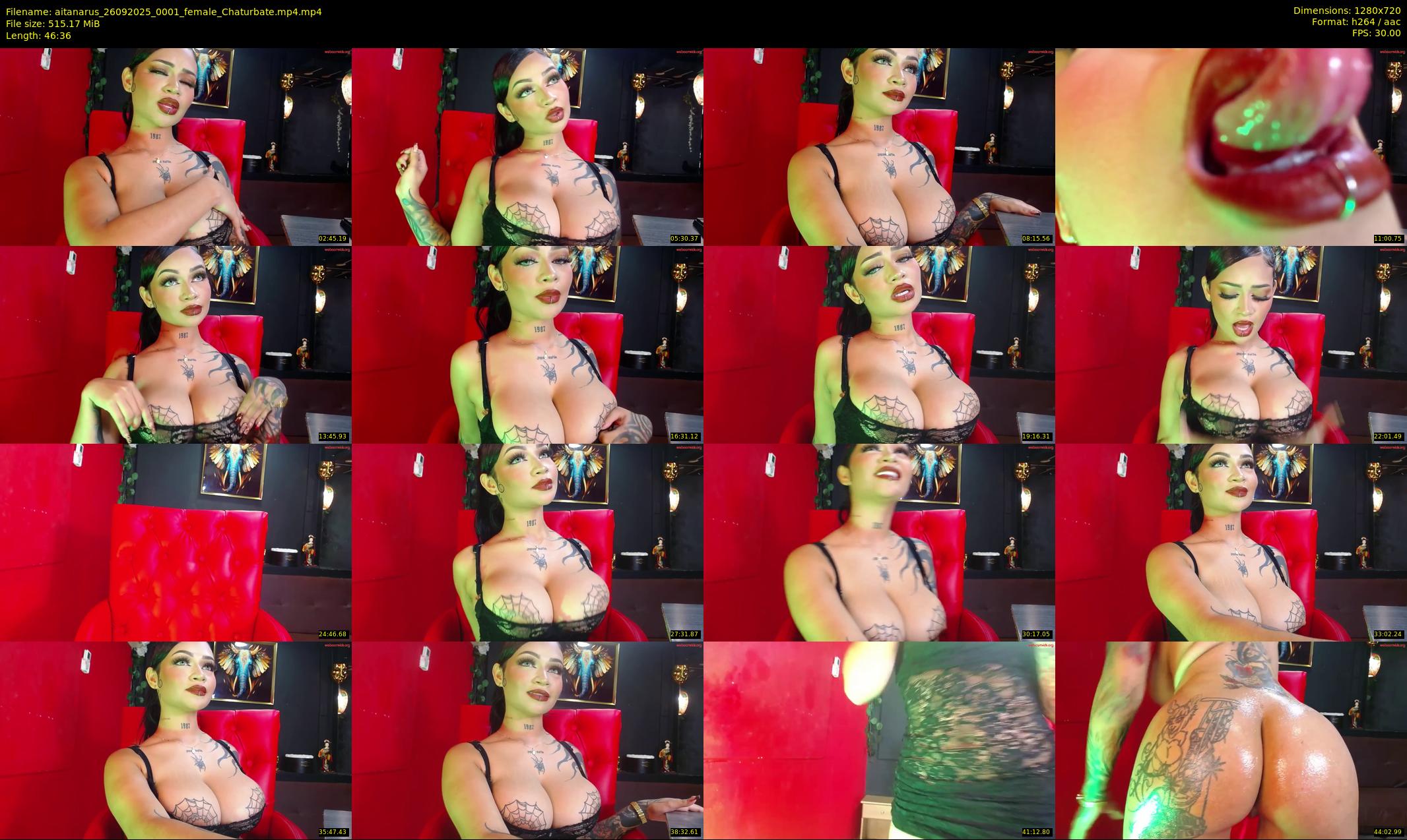 aitanarus — 47 minute Chaturbate female cam show recording, 720p, Sep 26, 2025