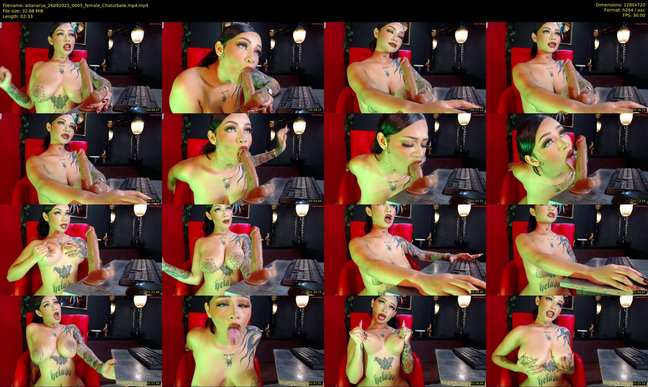 aitanarus — 3 minute Chaturbate female cam show recording, 720p, Sep 26, 2025