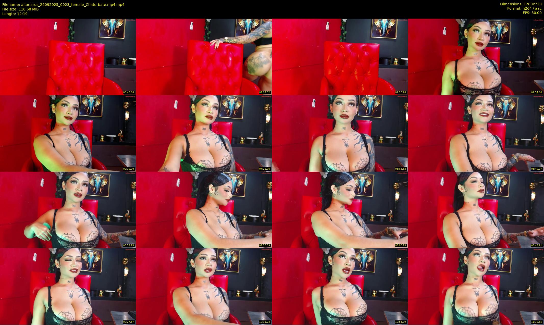 aitanarus — 13 minute Chaturbate female cam show recording, 720p, Sep 26, 2025