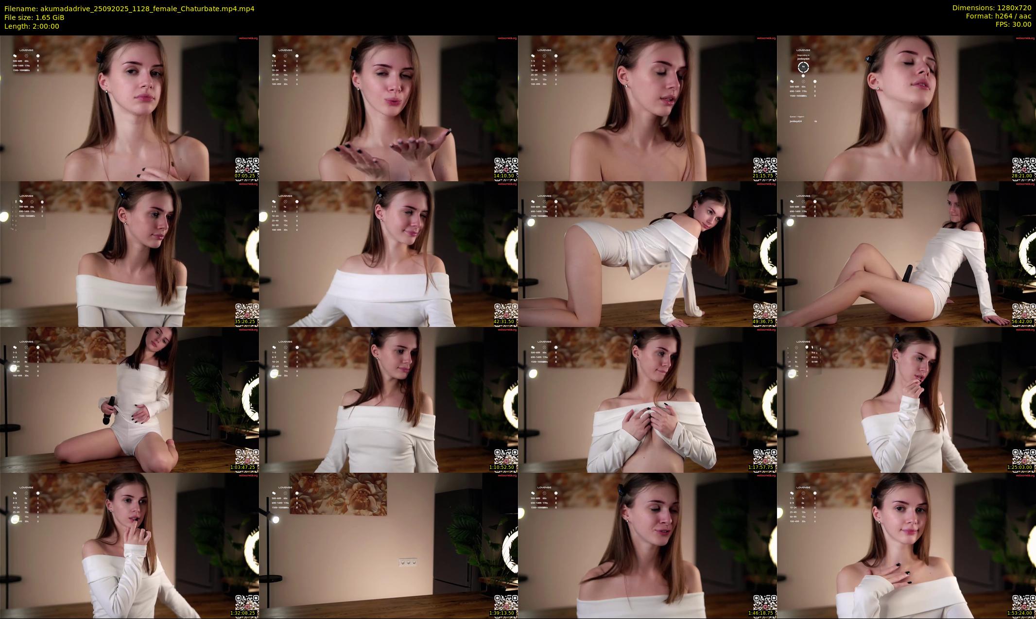akumadadrive — 120 minute Chaturbate female cam show recording, 720p, Sep 25, 2025