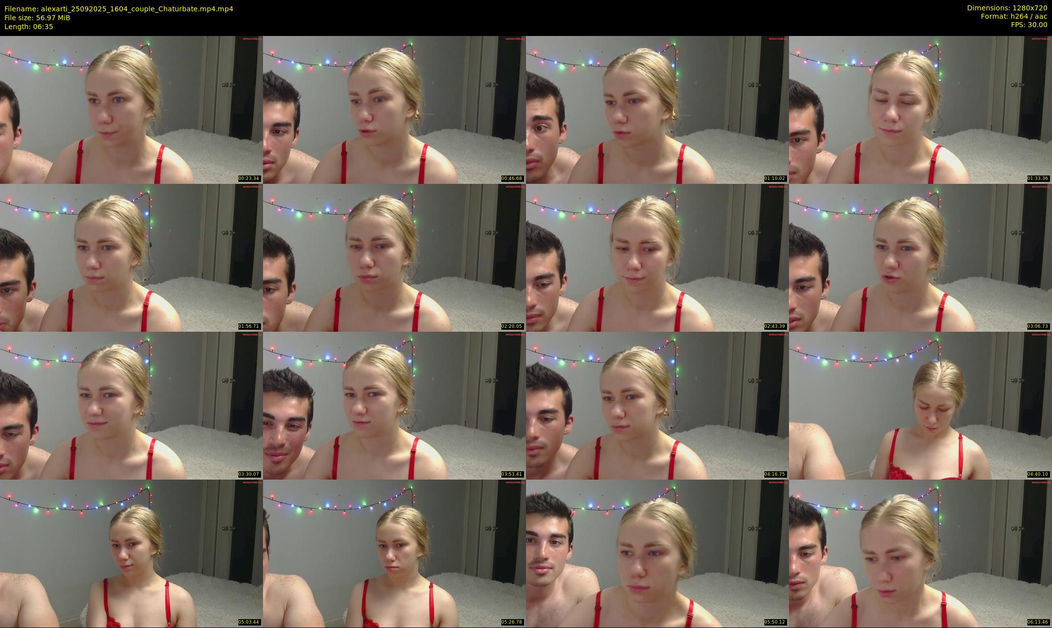 alexarti — 7 minute Chaturbate couple cam show recording, 720p, Sep 25, 2025
