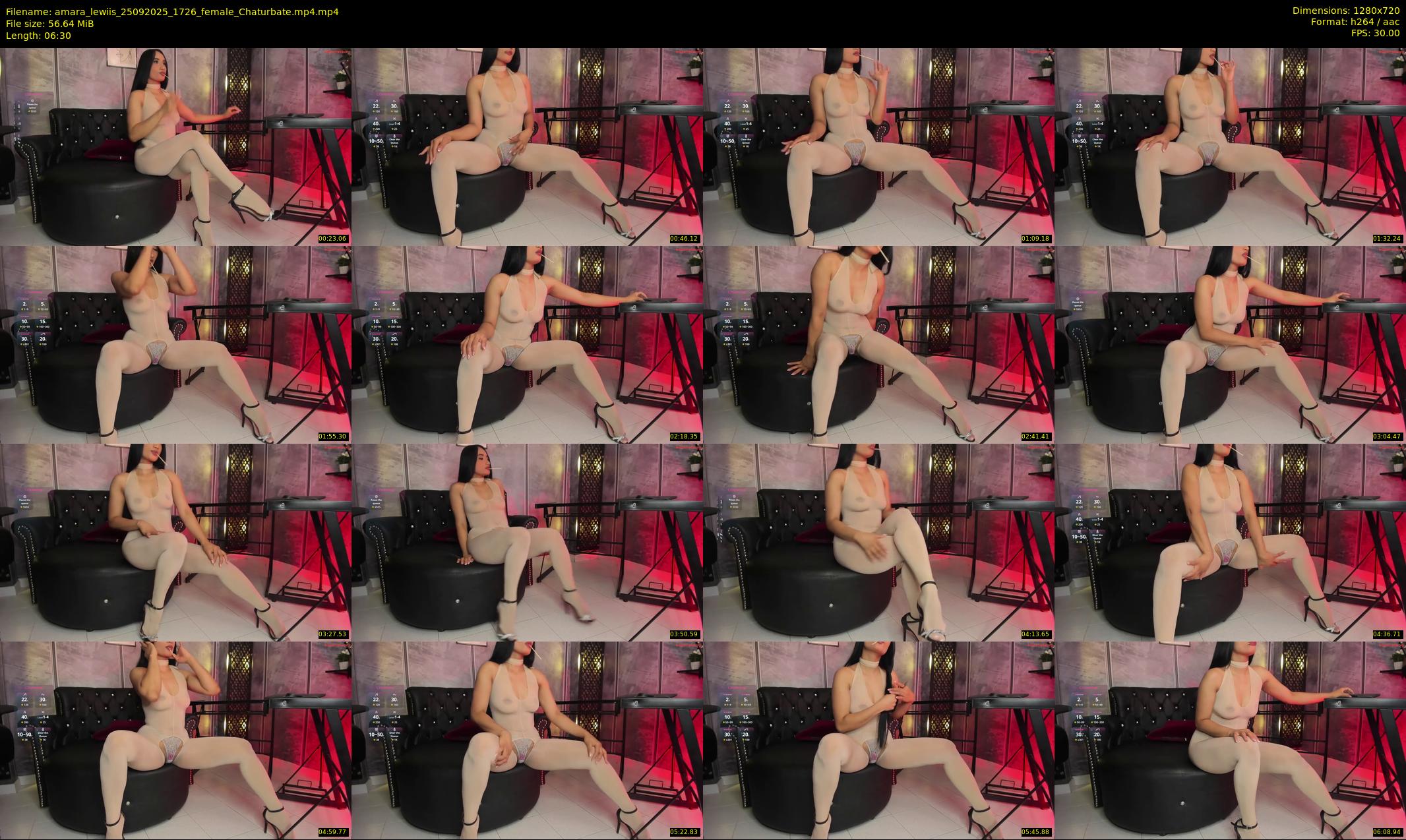 amara_lewiis — 7 minute Chaturbate female cam show recording, 720p, Sep 25, 2025