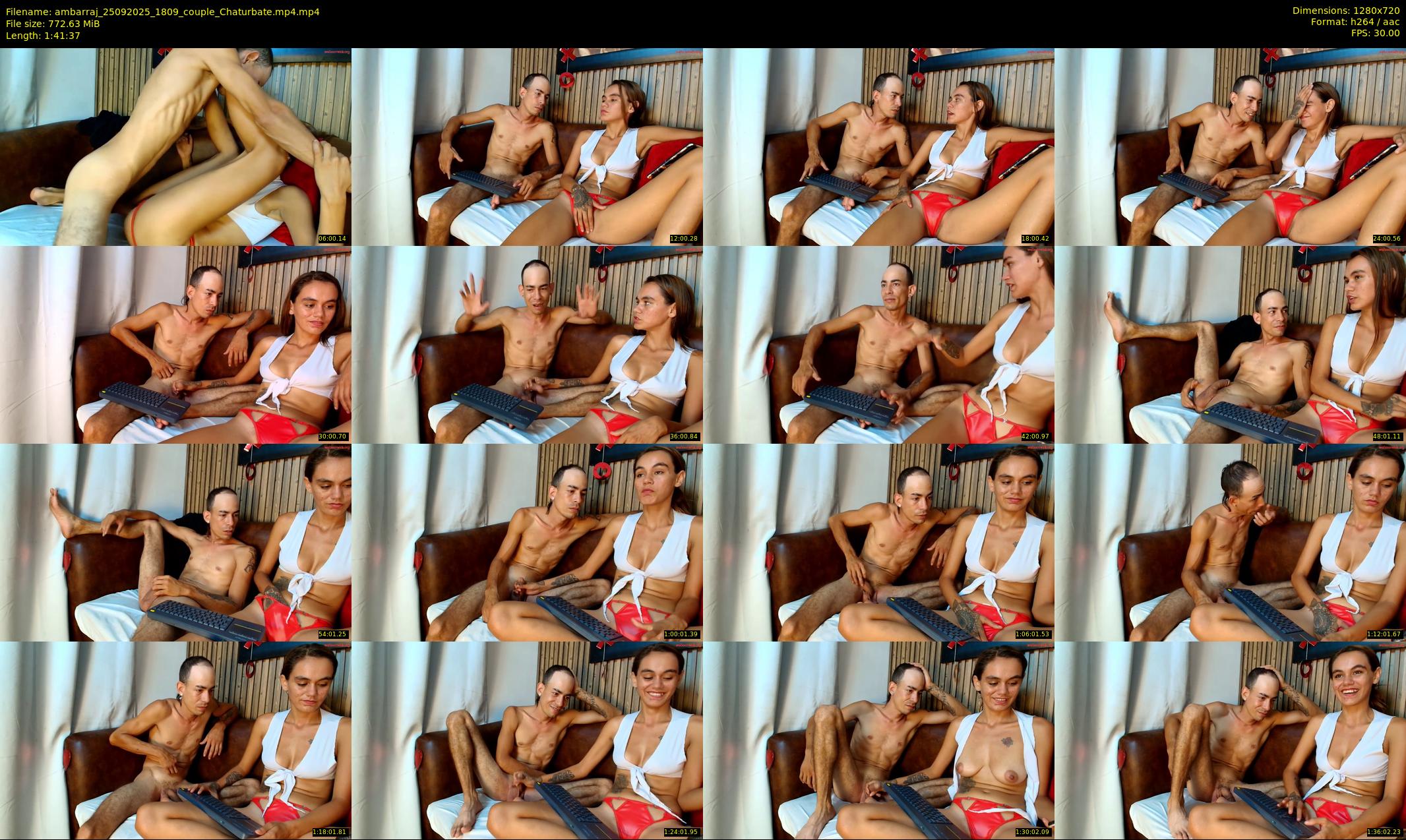 ambarraj — 102 minute Chaturbate couple cam show recording, 720p, Sep 25, 2025