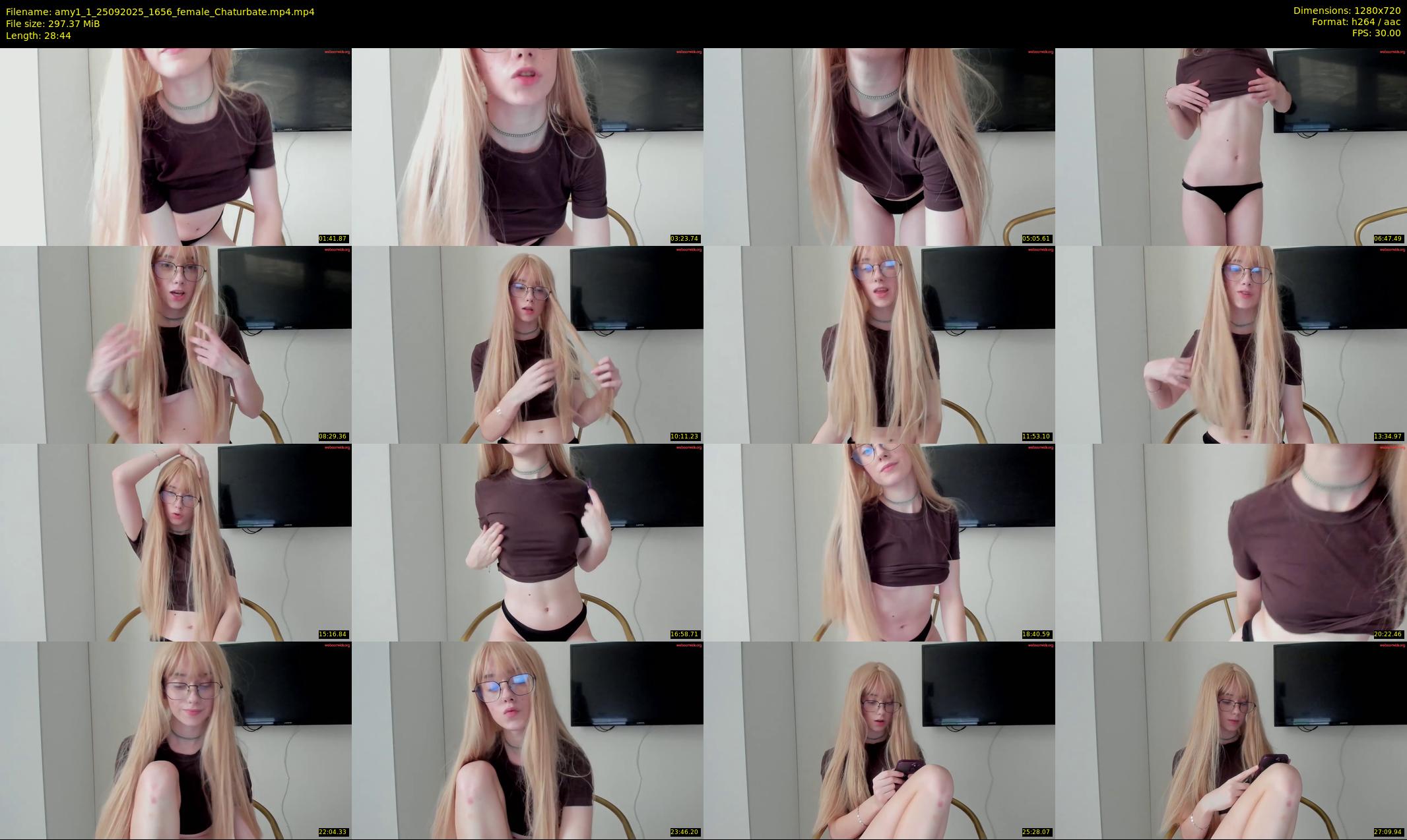 amy1_1 — 29 minute Chaturbate female cam show recording, 720p, Sep 25, 2025