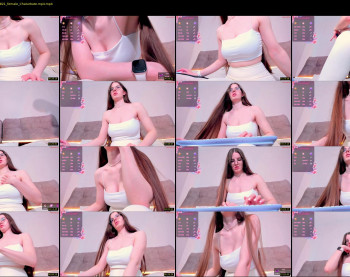 ariellateska — 8 minute Chaturbate female cam show recording, 720p, Sep 25, 2025