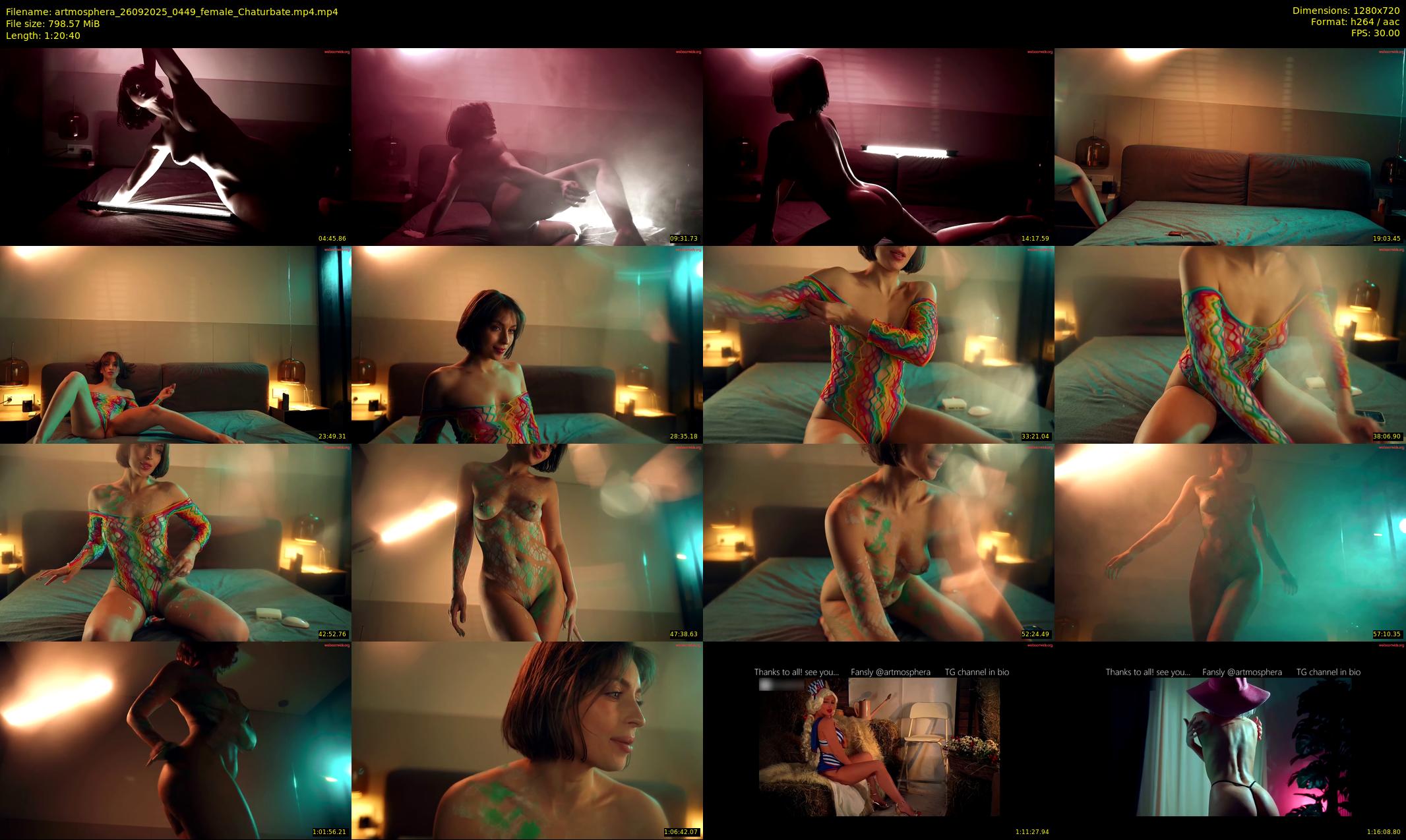 artmosphera — 81 minute Chaturbate female cam show recording, 720p, Sep 26, 2025
