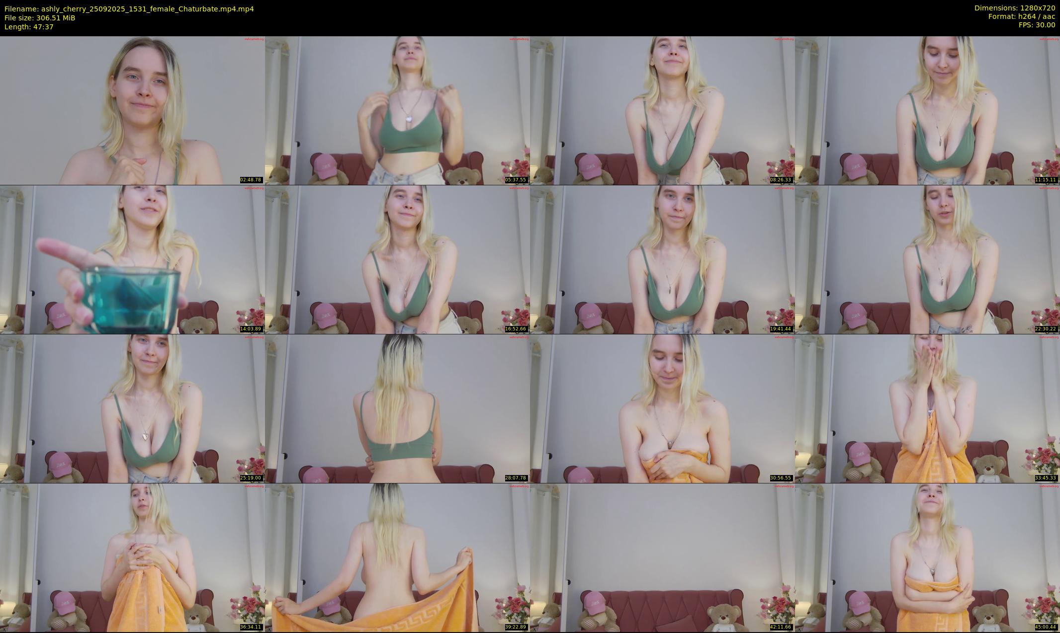 ashly_cherry — 48 minute Chaturbate female cam show recording, 720p, Sep 25, 2025