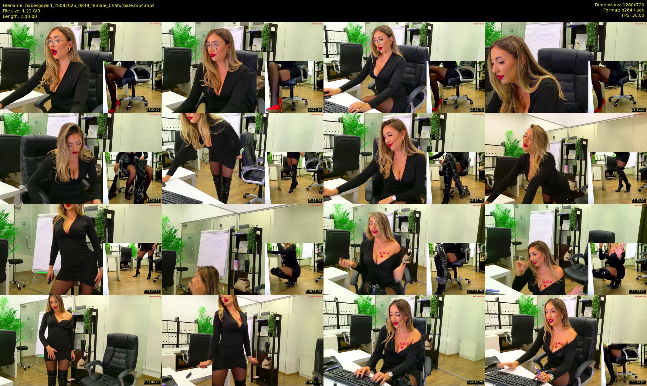 babesgowild — 120 minute Chaturbate couple cam show recording, 720p, Sep 25, 2025