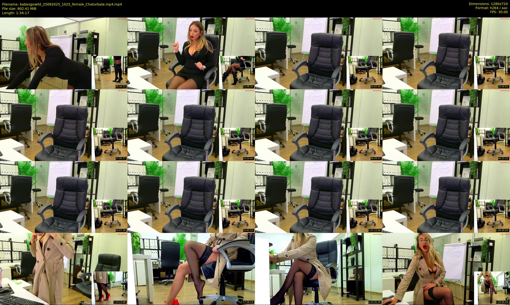 babesgowild — 95 minute Chaturbate couple cam show recording, 720p, Sep 25, 2025