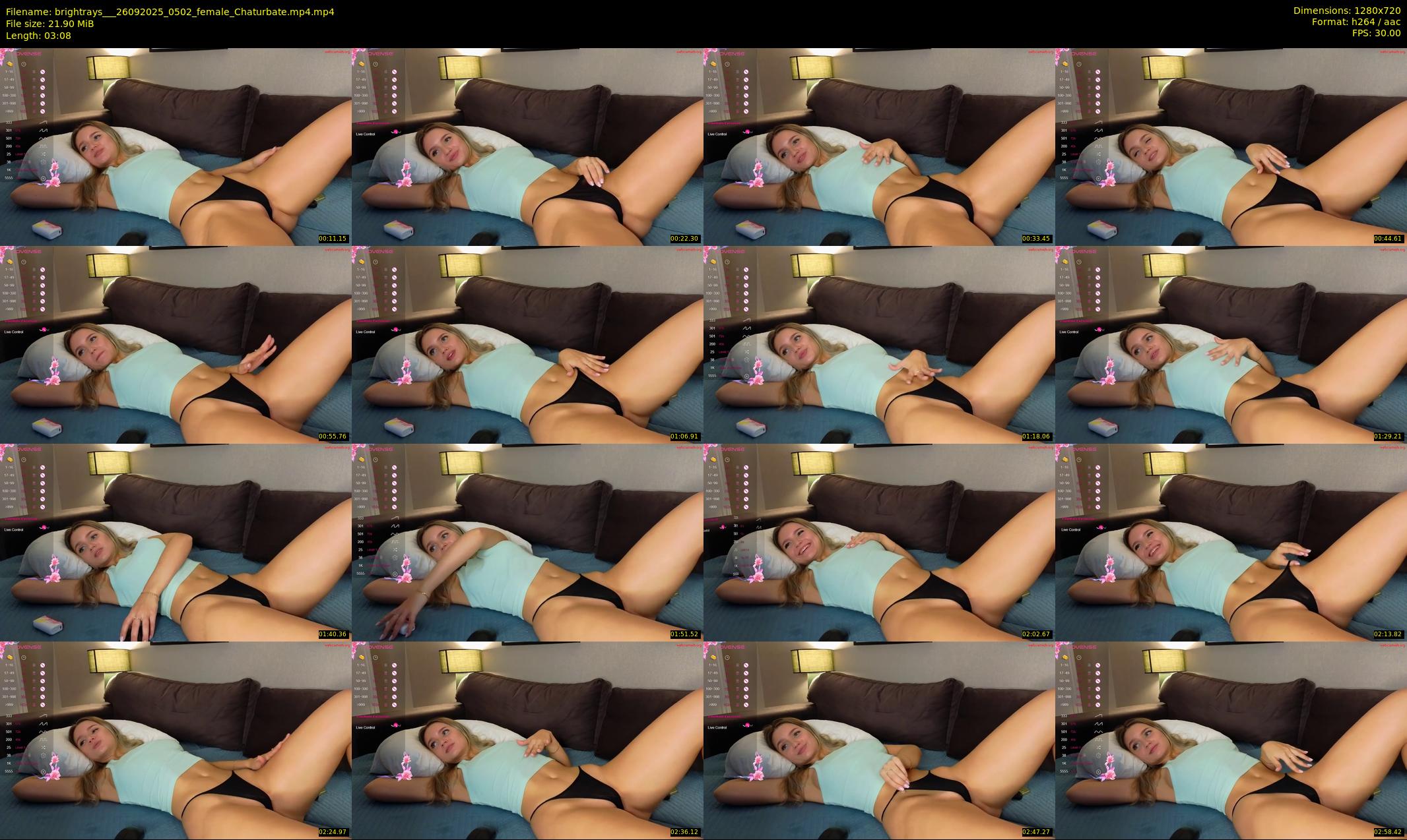 brightrays__ — 4 minute Chaturbate female cam show recording, 720p, Sep 26, 2025