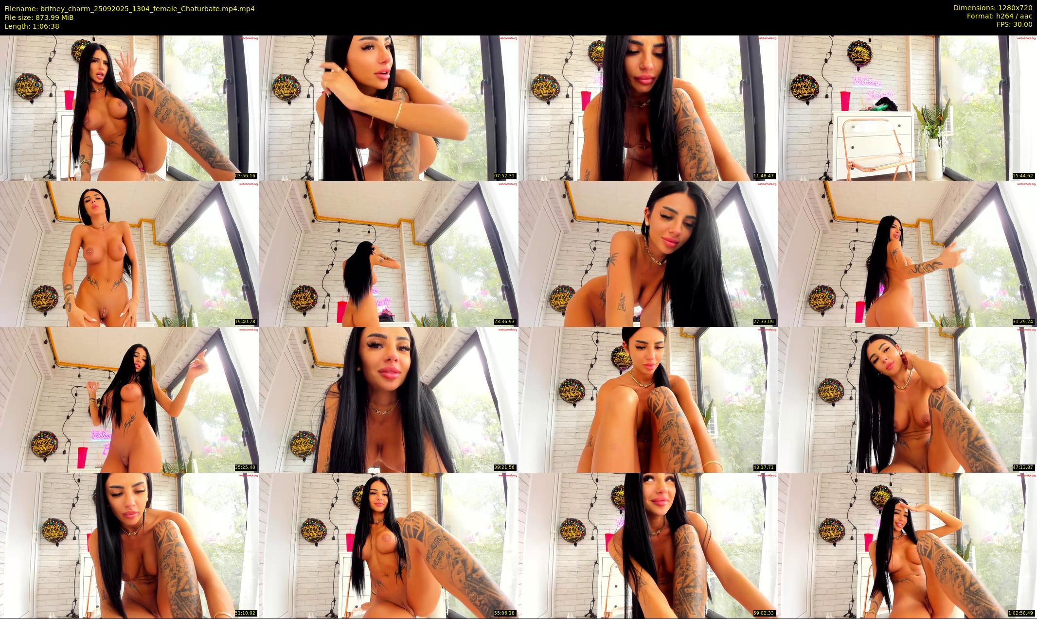britney_charm — 67 minute Chaturbate female cam show recording, 720p, Sep 25, 2025