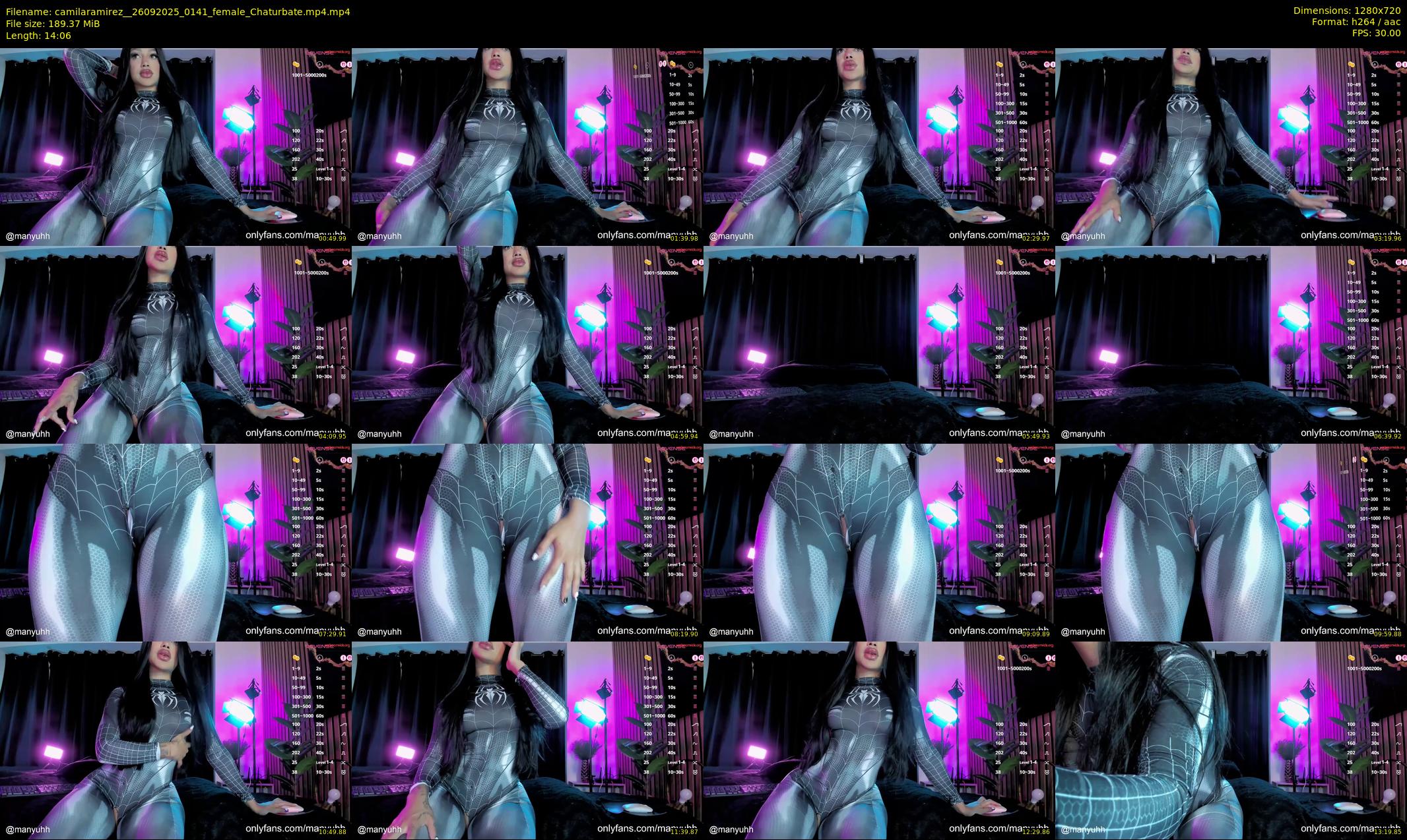 camilaramirez_ — 15 minute Chaturbate female cam show recording, 720p, Sep 26, 2025