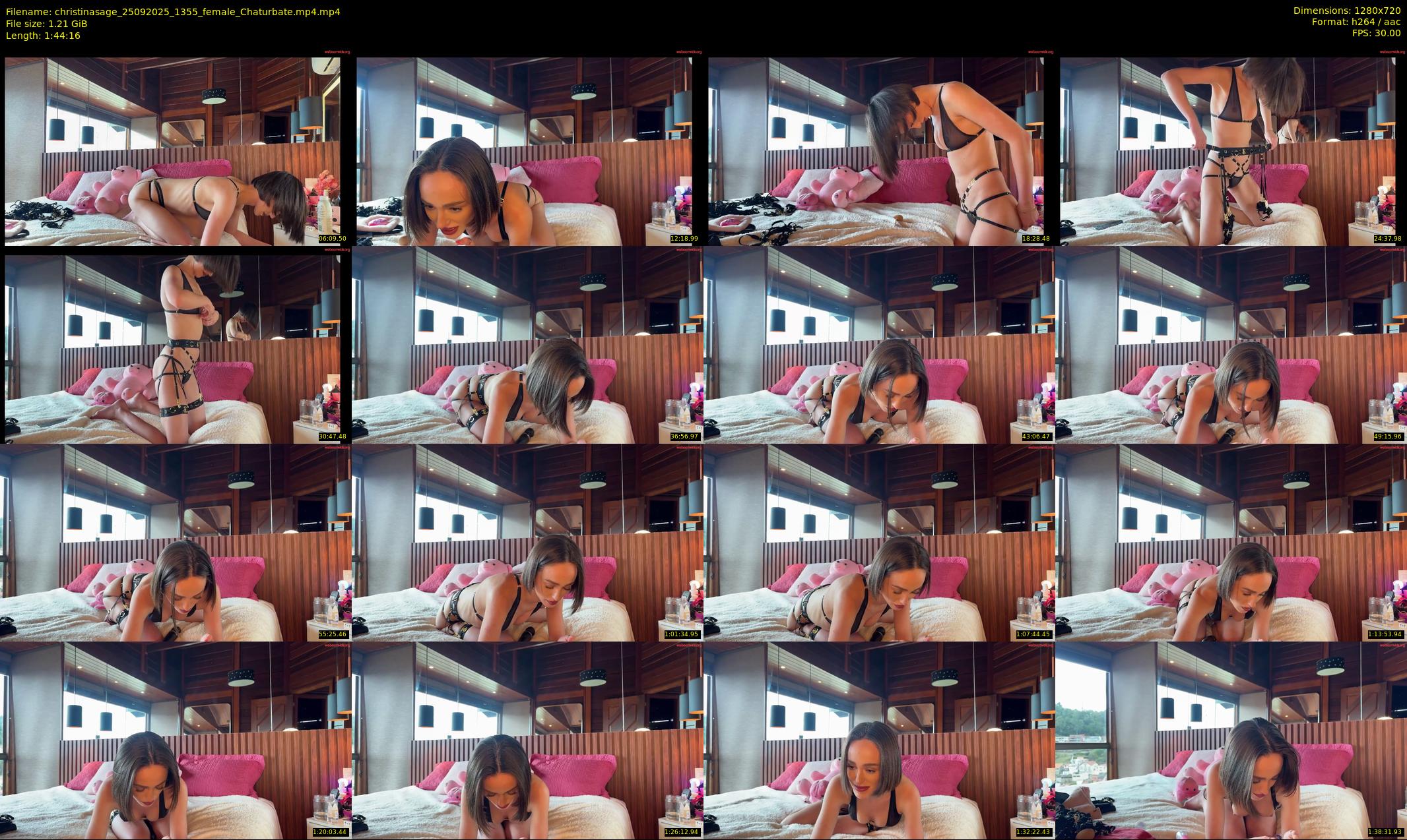 christinasage — 105 minute Chaturbate female cam show recording, 720p, Sep 25, 2025